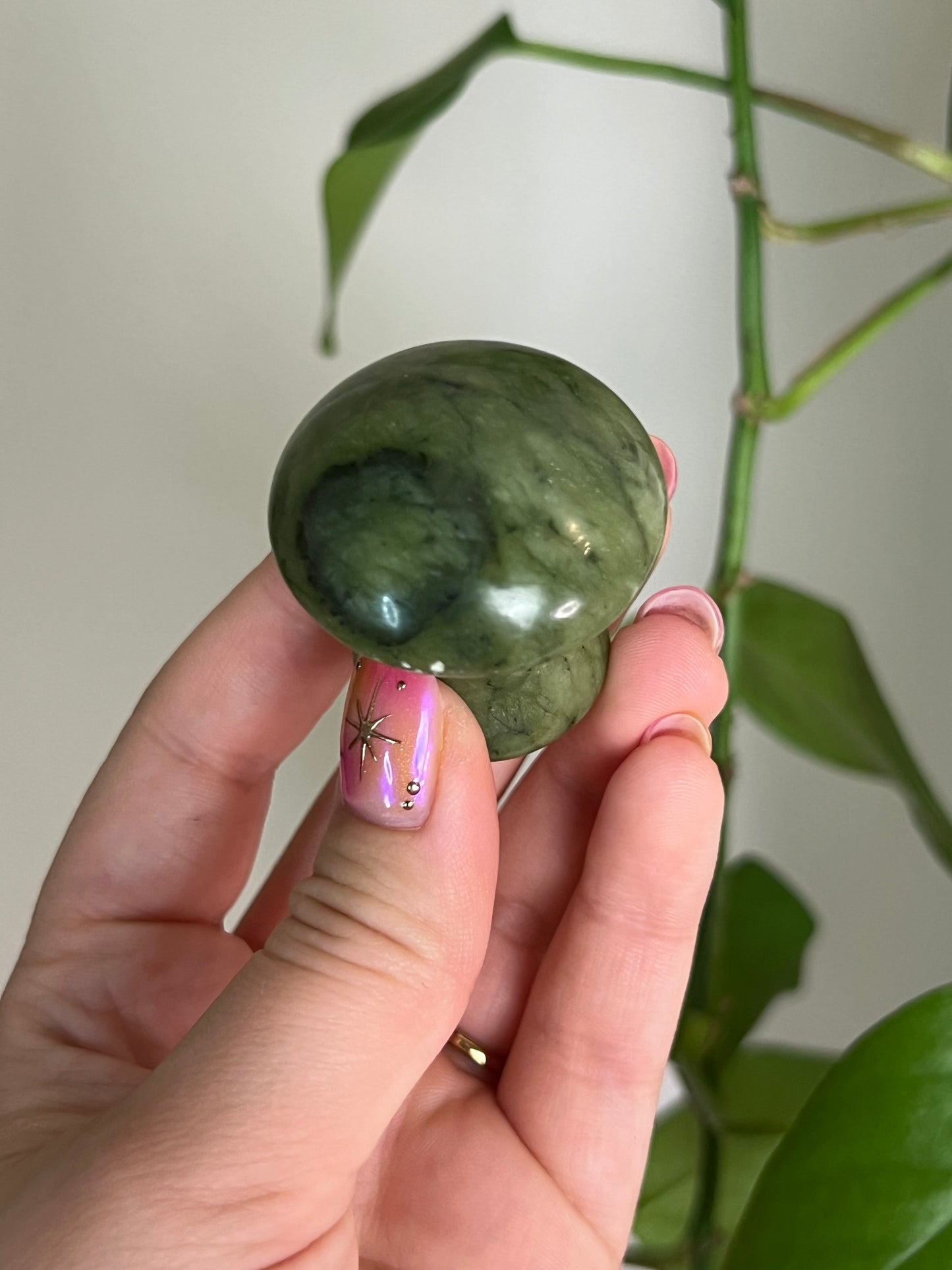 Jade Mushroom Face Massage Tool