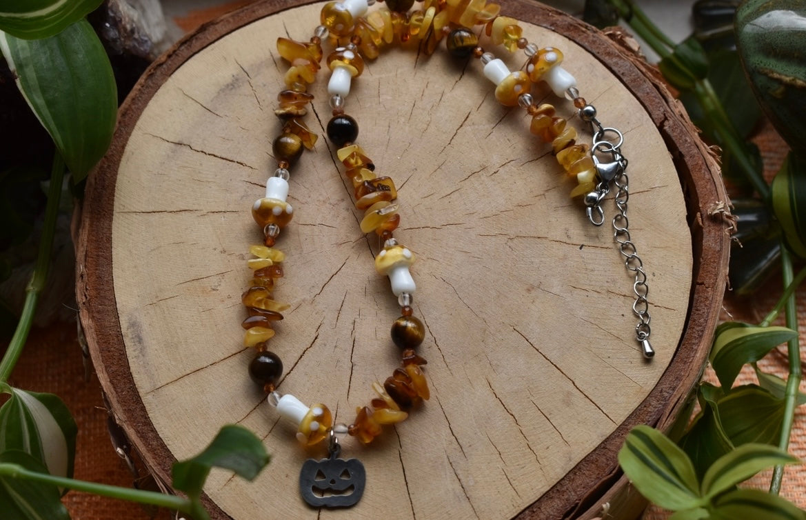 Pumpkin Harvest Necklace