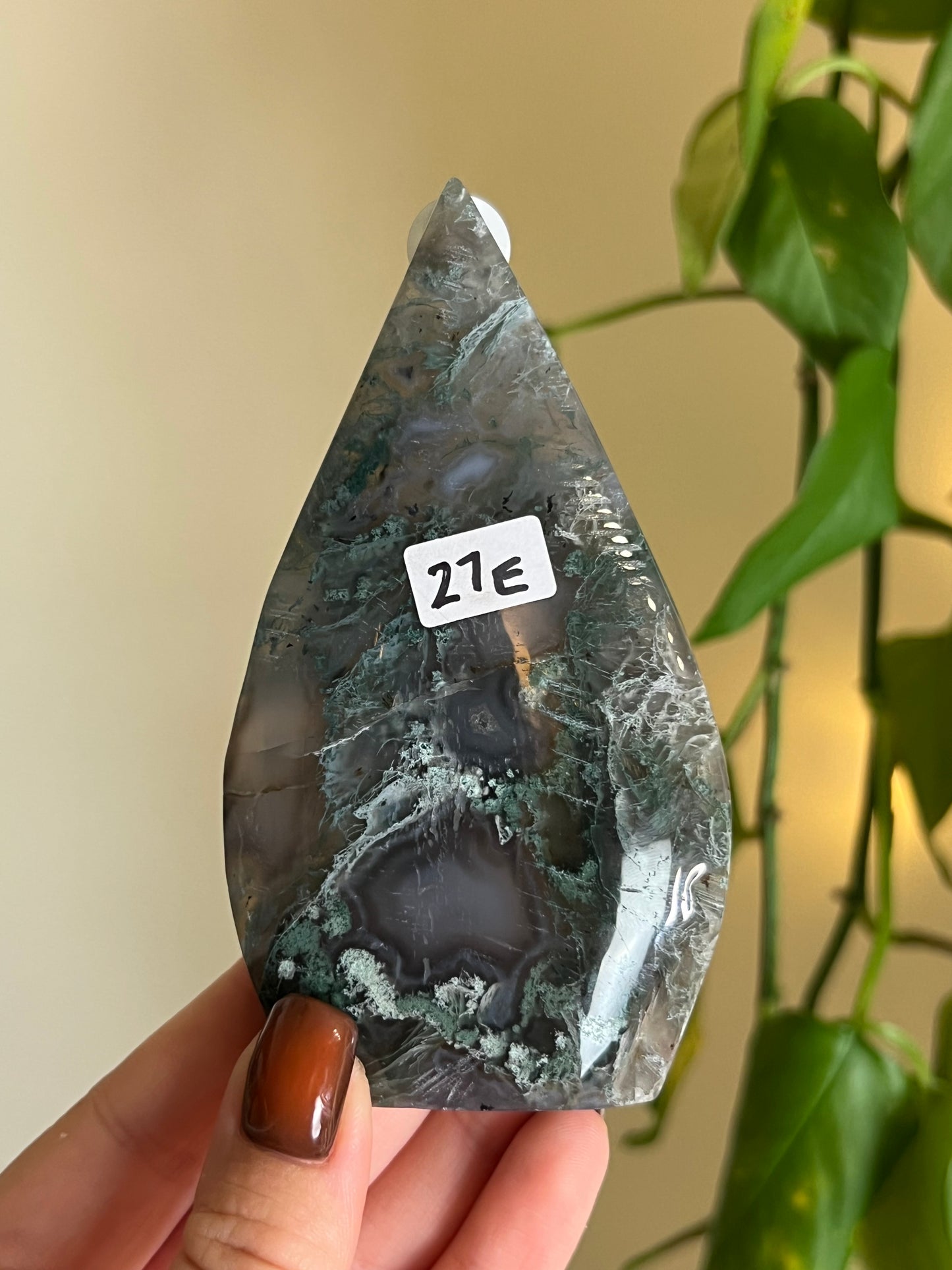 Moss Agate Freeform - E