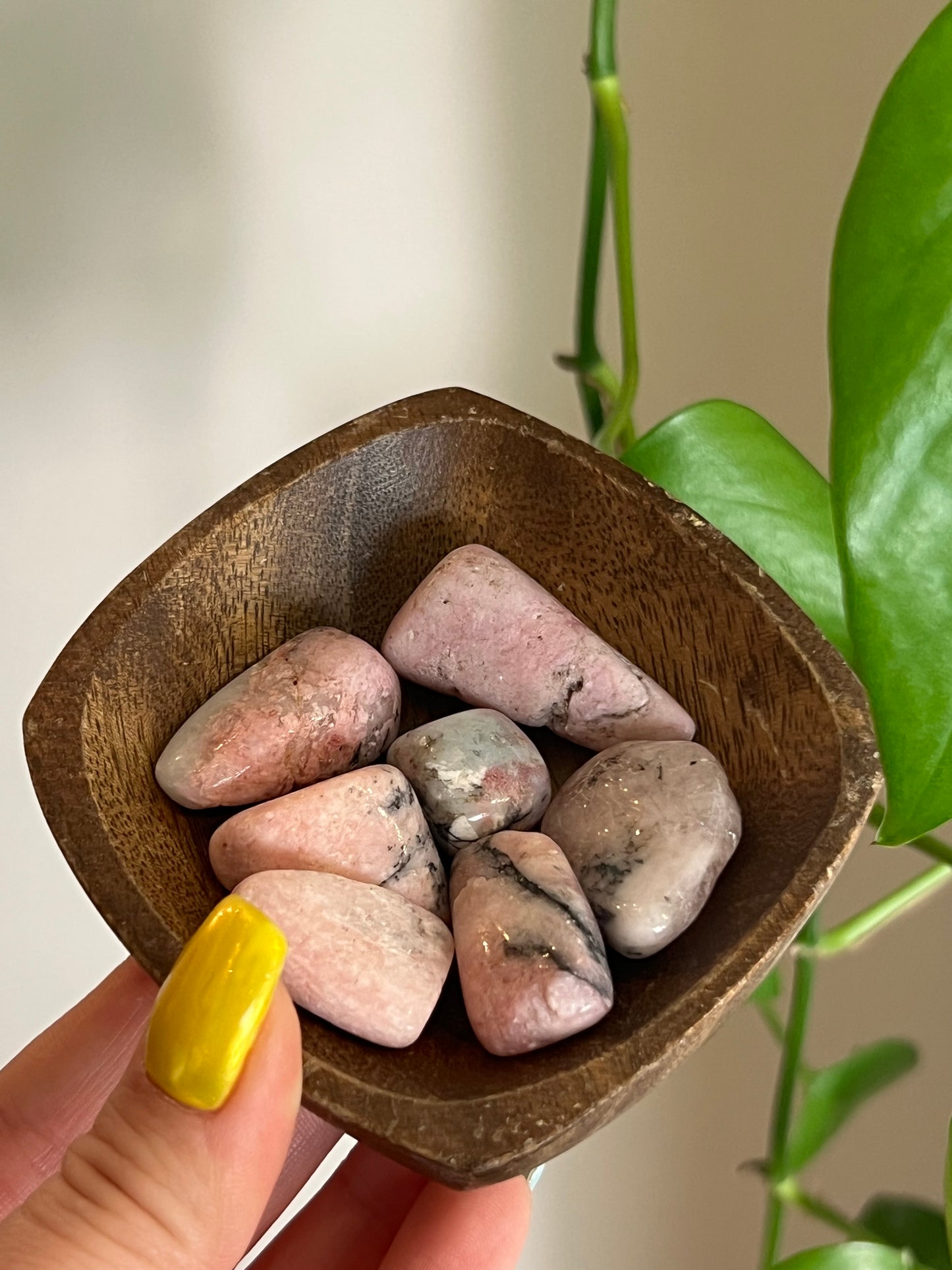 Pink Petalite Tumbled