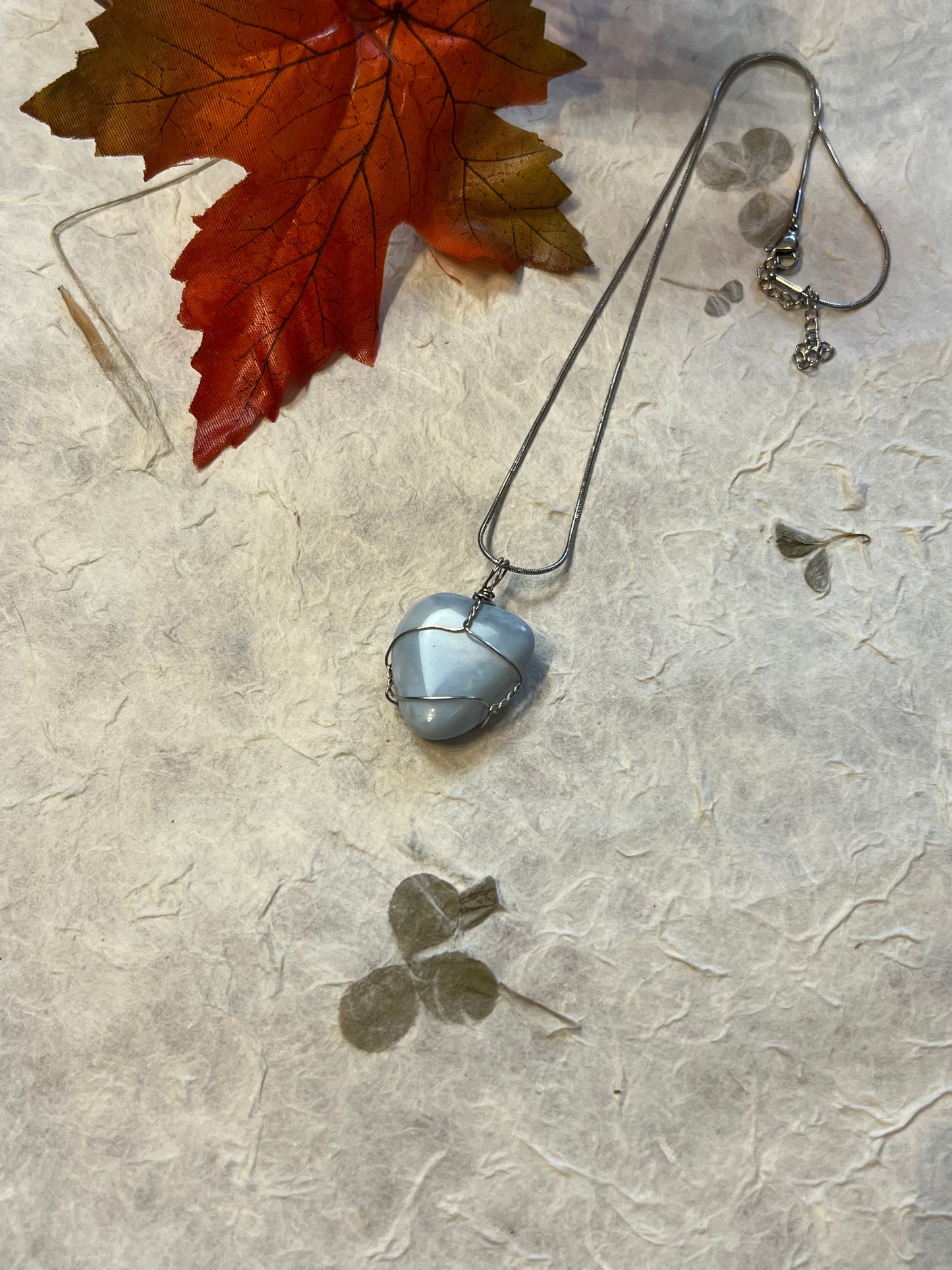 Blue Opal Necklace