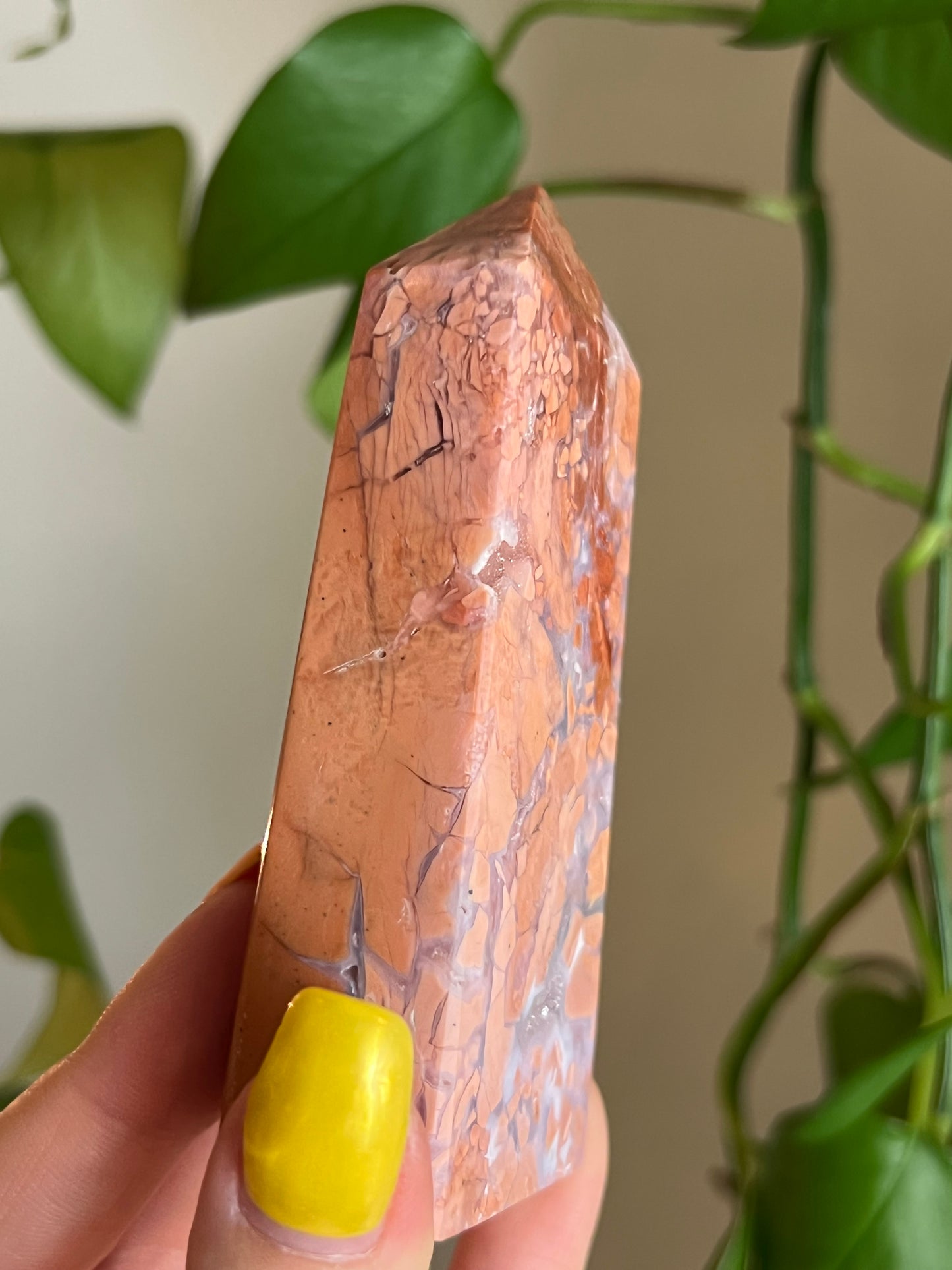 Cotton Candy Agate Tower - C