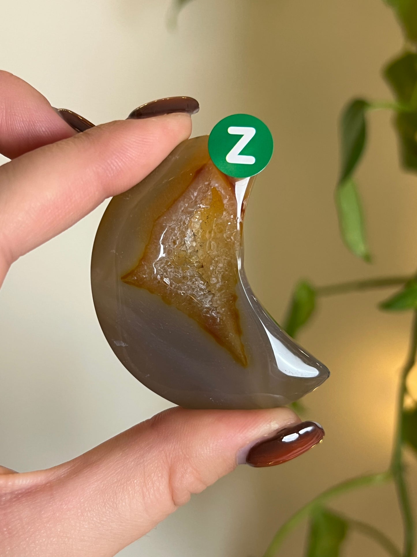 Druzy Agate Moon - Choose Your Ownđ