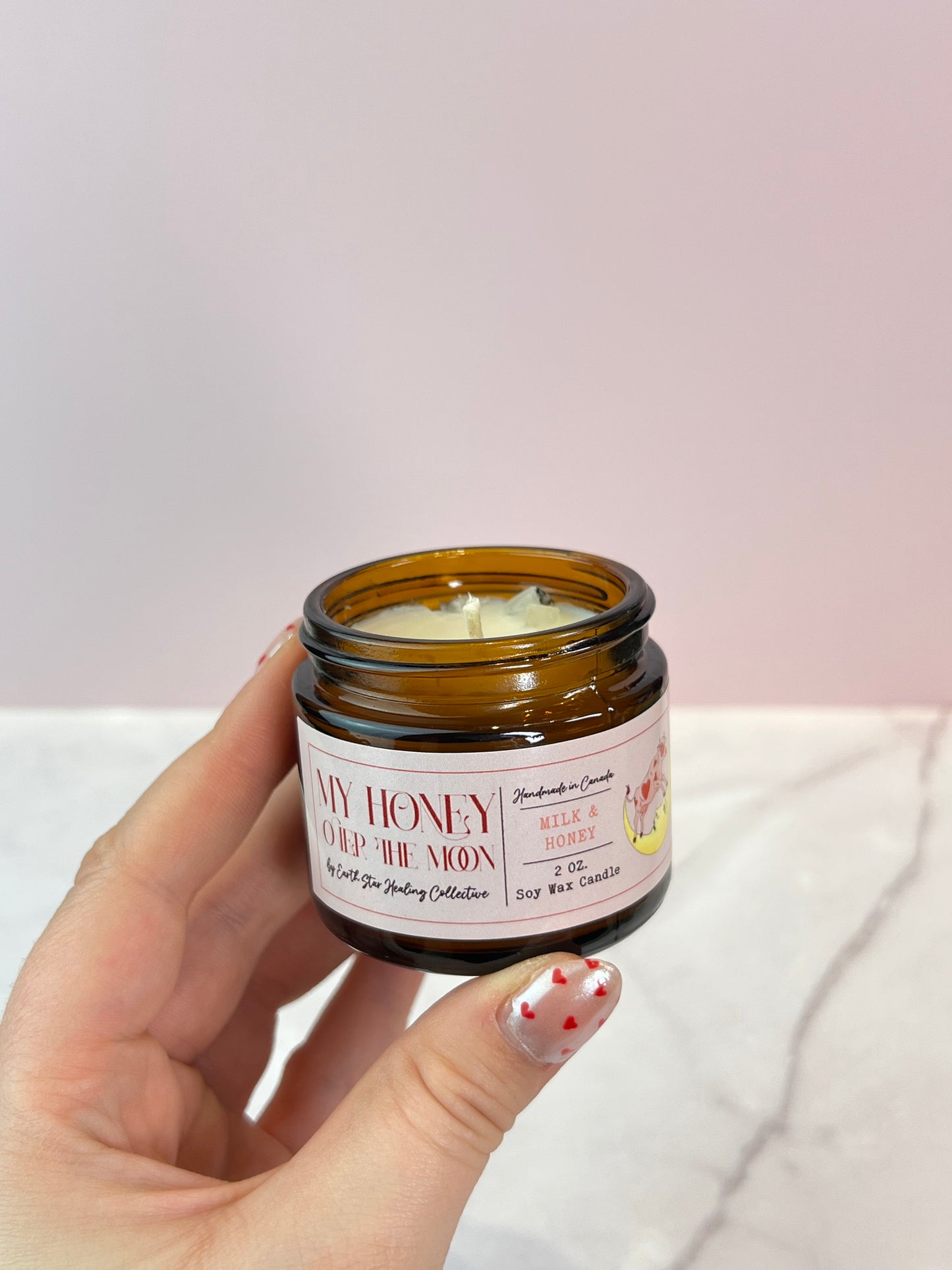 My Honey, Over The Moon Mini Candle | Milk and Honey 🍯