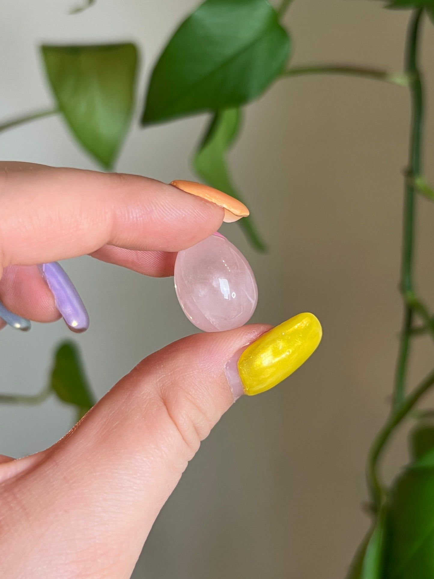 Rose Quartz Mini Egg