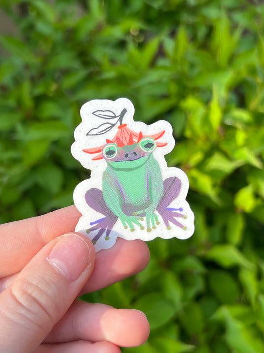 Gentleman Toad Sticker