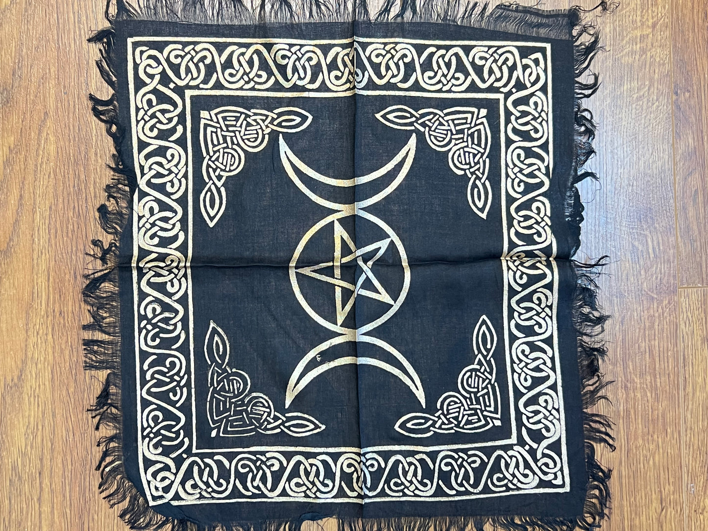 Triple Moon Tarot Altar Cloth