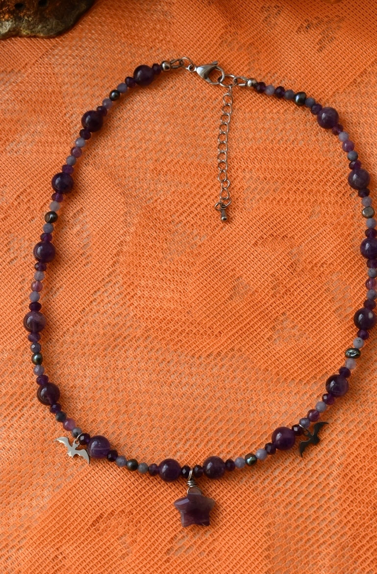 Queen of Bats Necklace