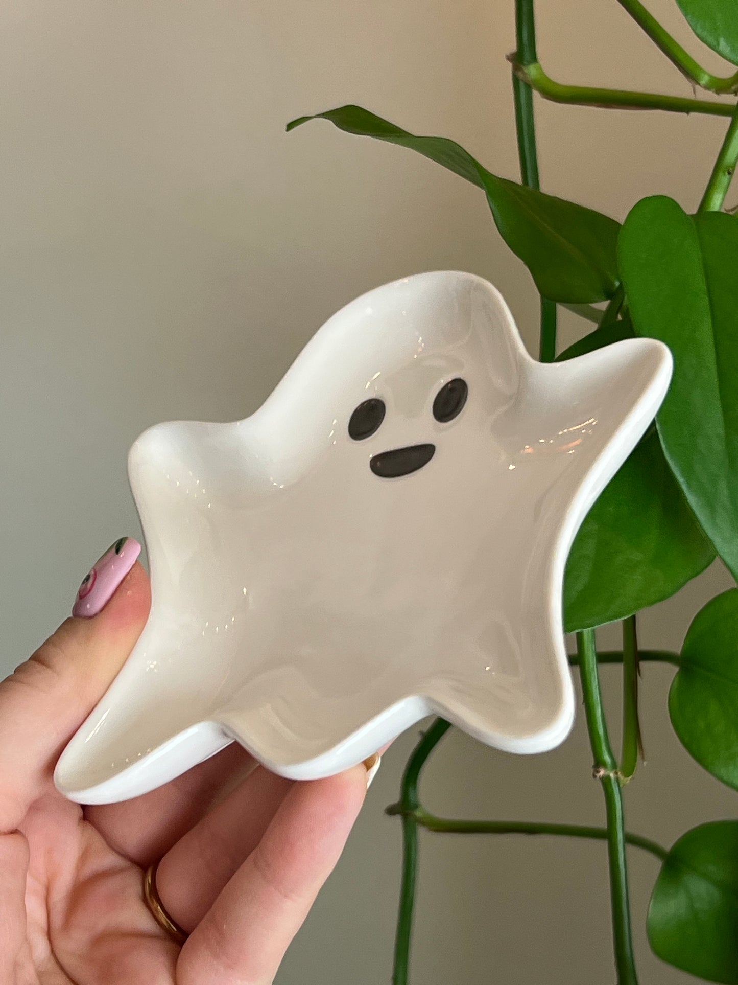 Ghostie Ceramic Dish