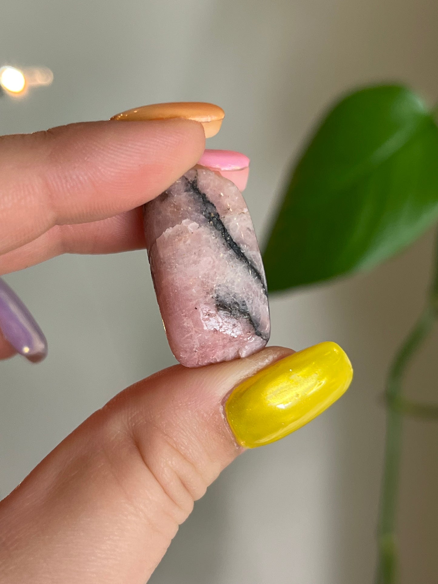Pink Petalite Tumbled