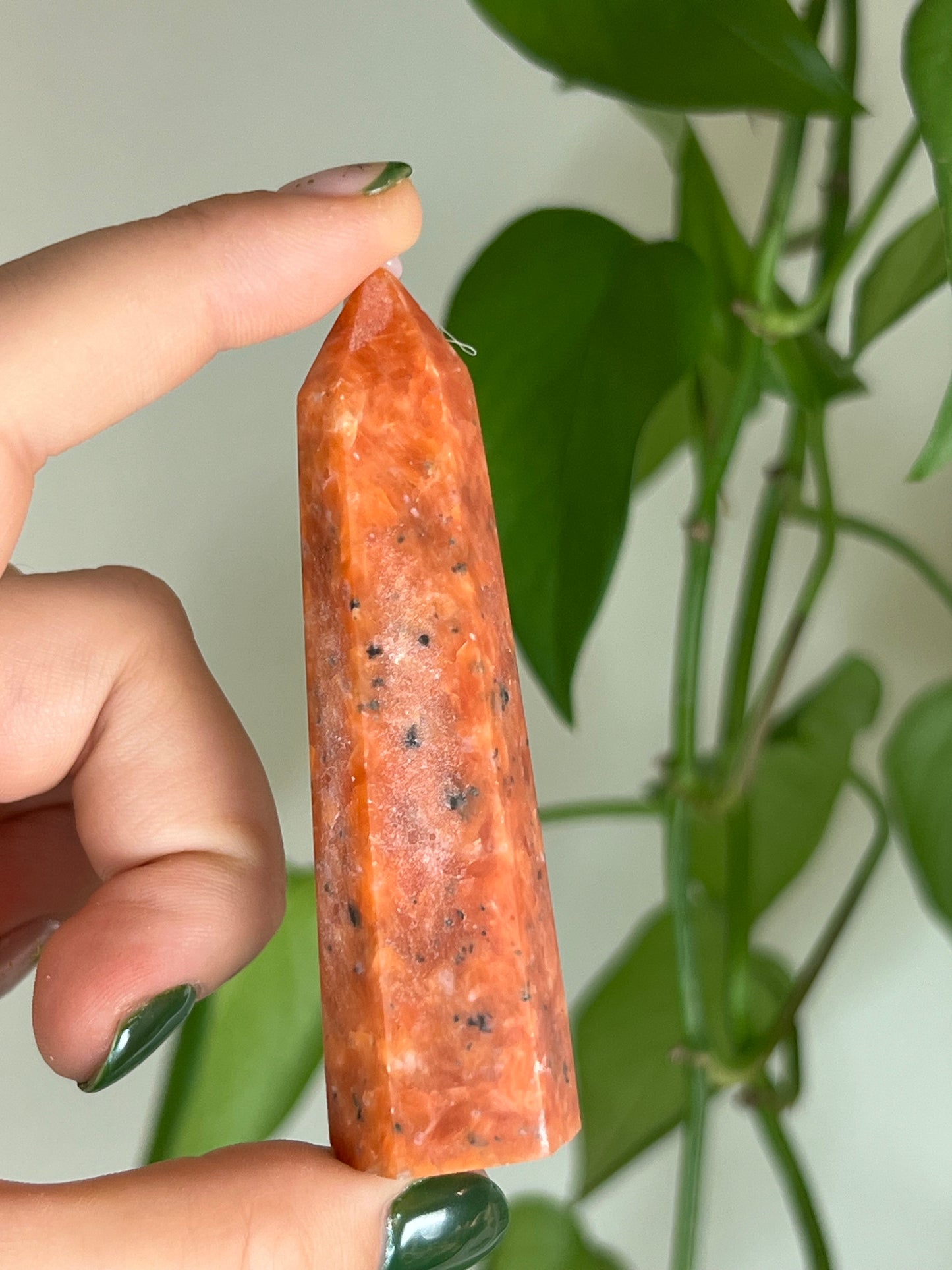 Orange Calcite Tower