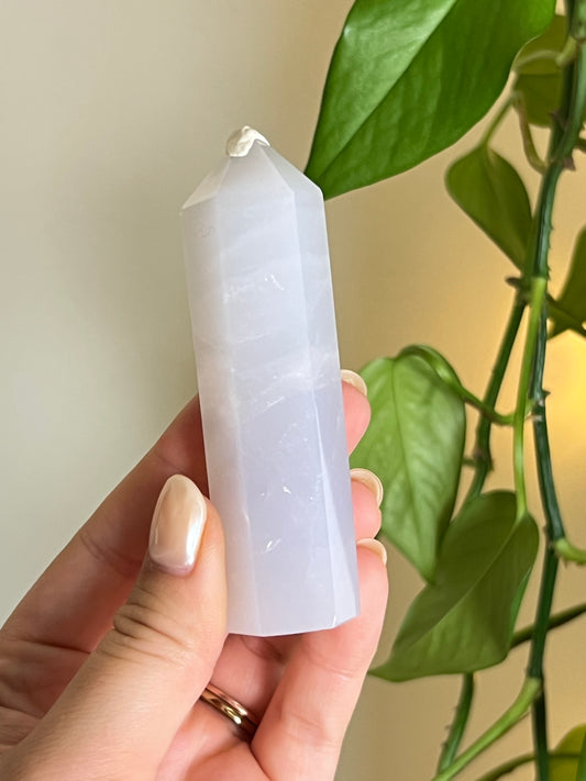 Blue Rose Quartz Tower - 2