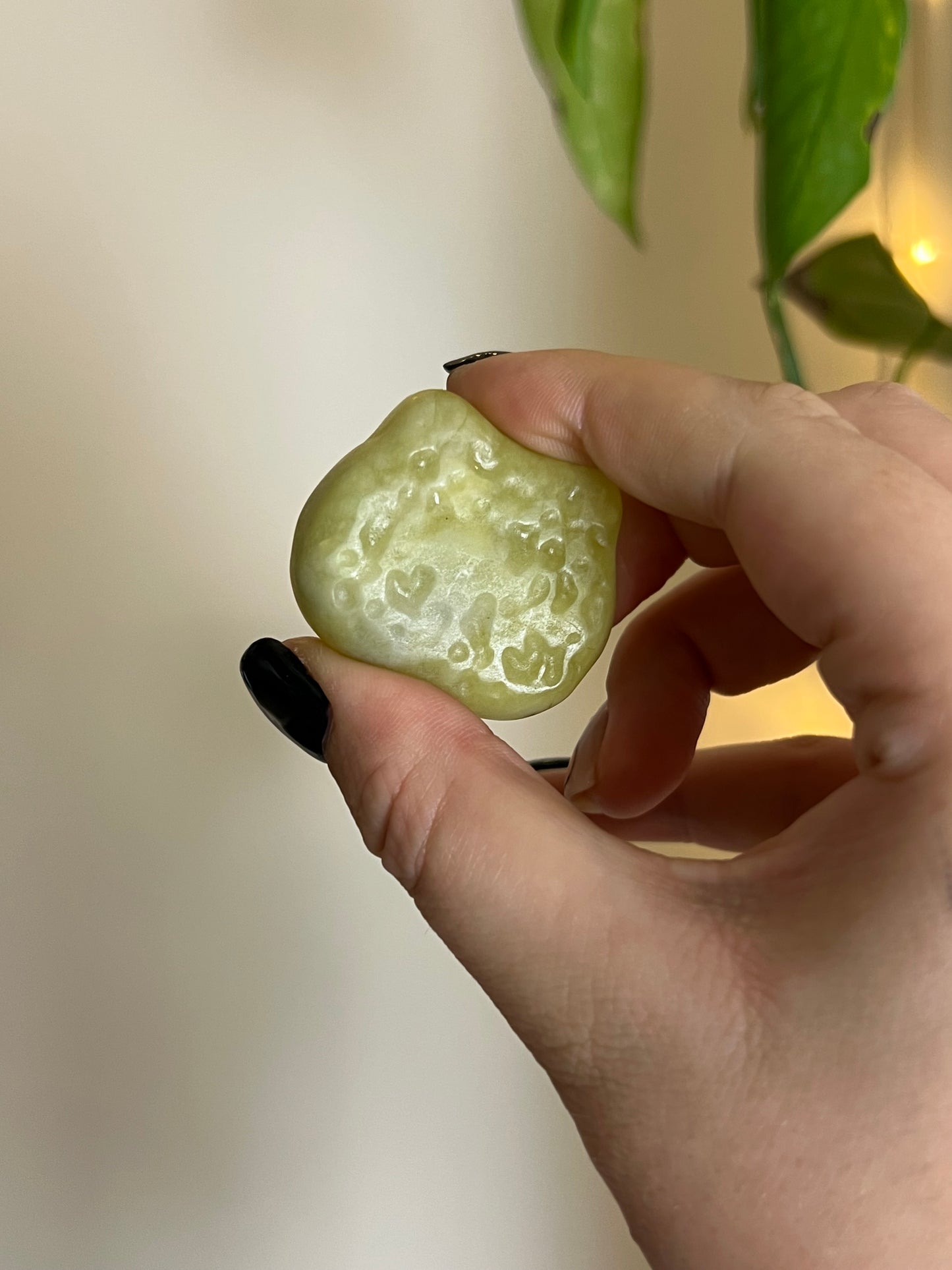 Lime Jade Cat Head Dish