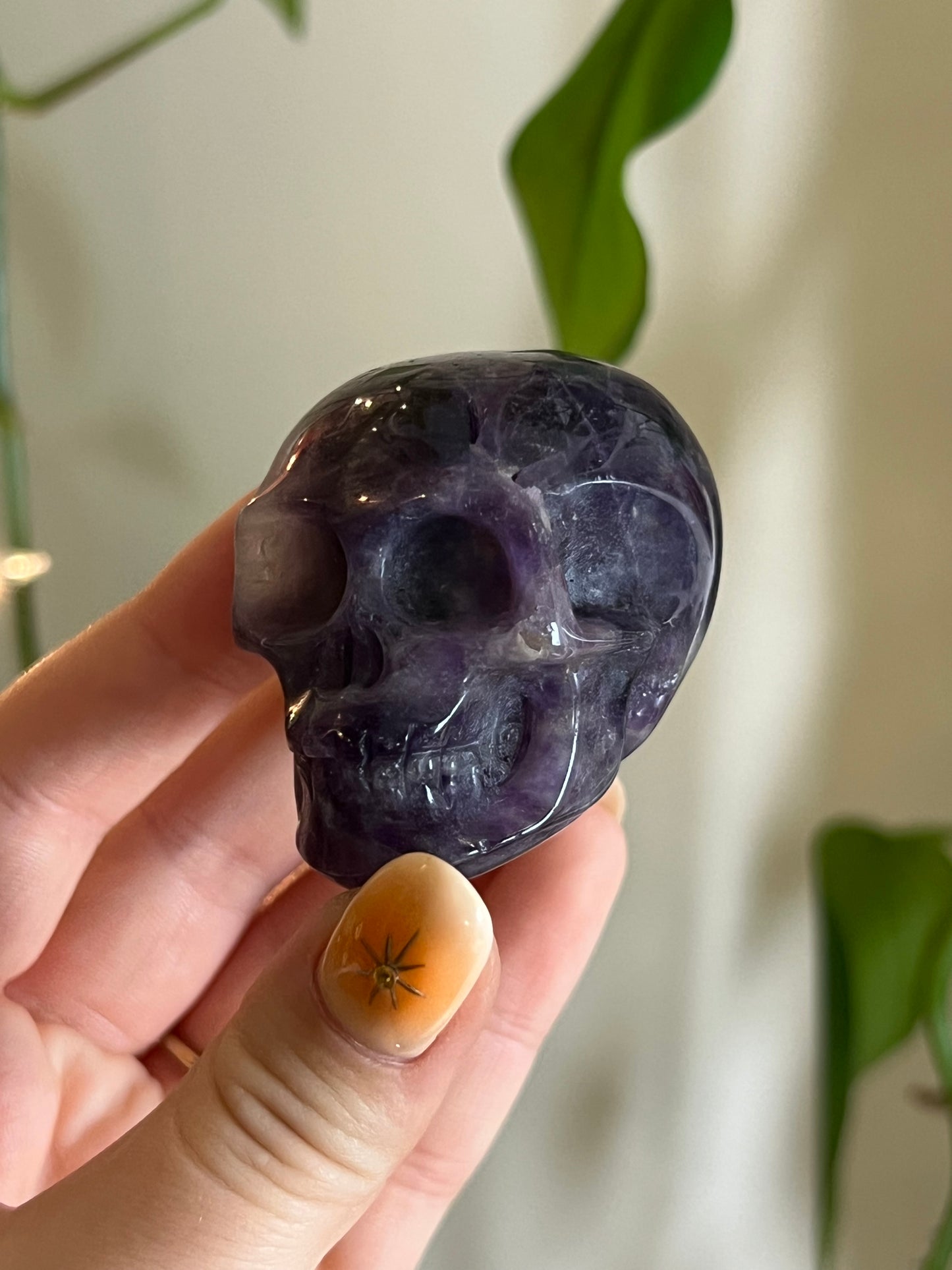 Amethyst Skull