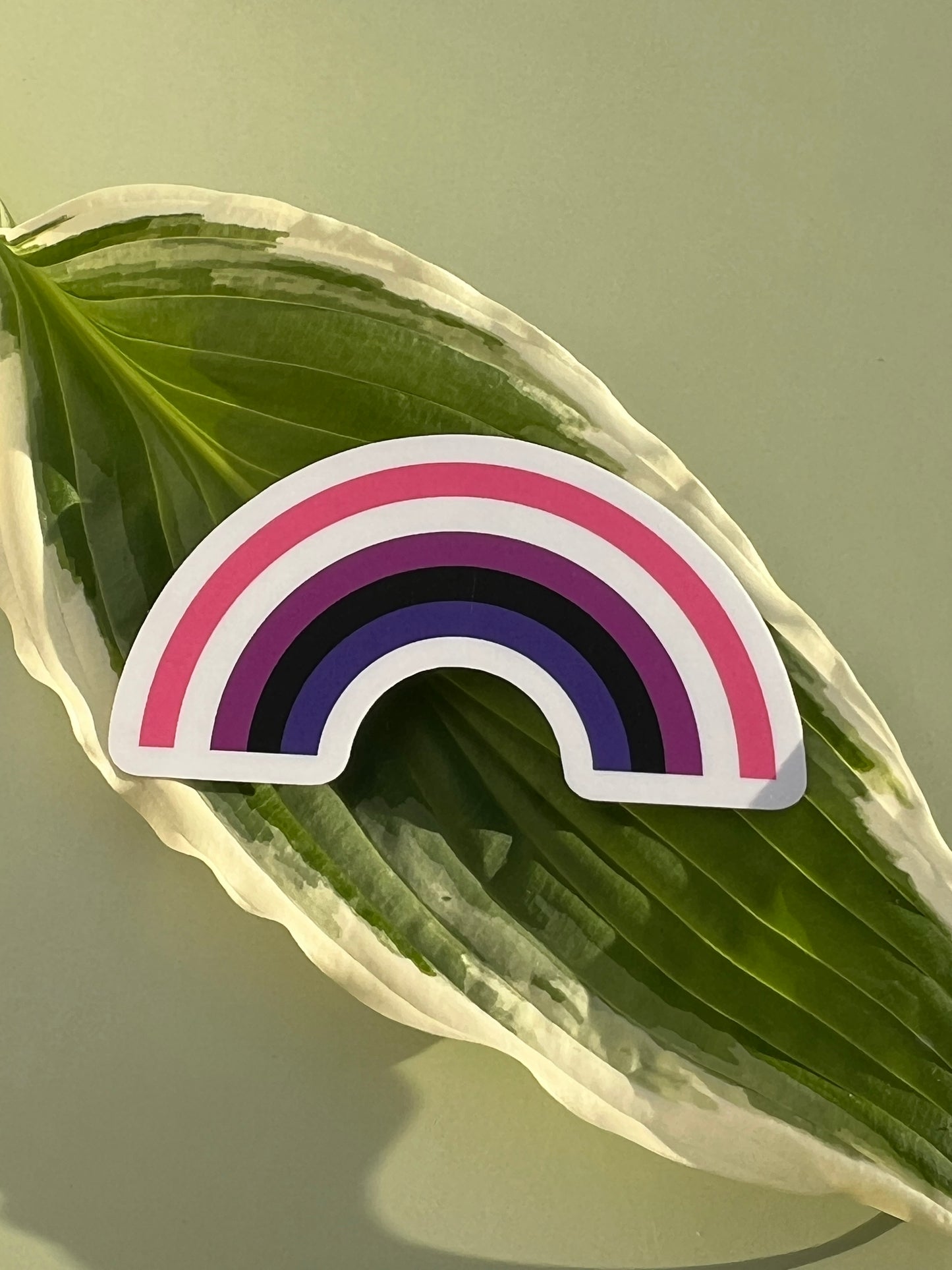 Genderfluid Rainbow Sticker