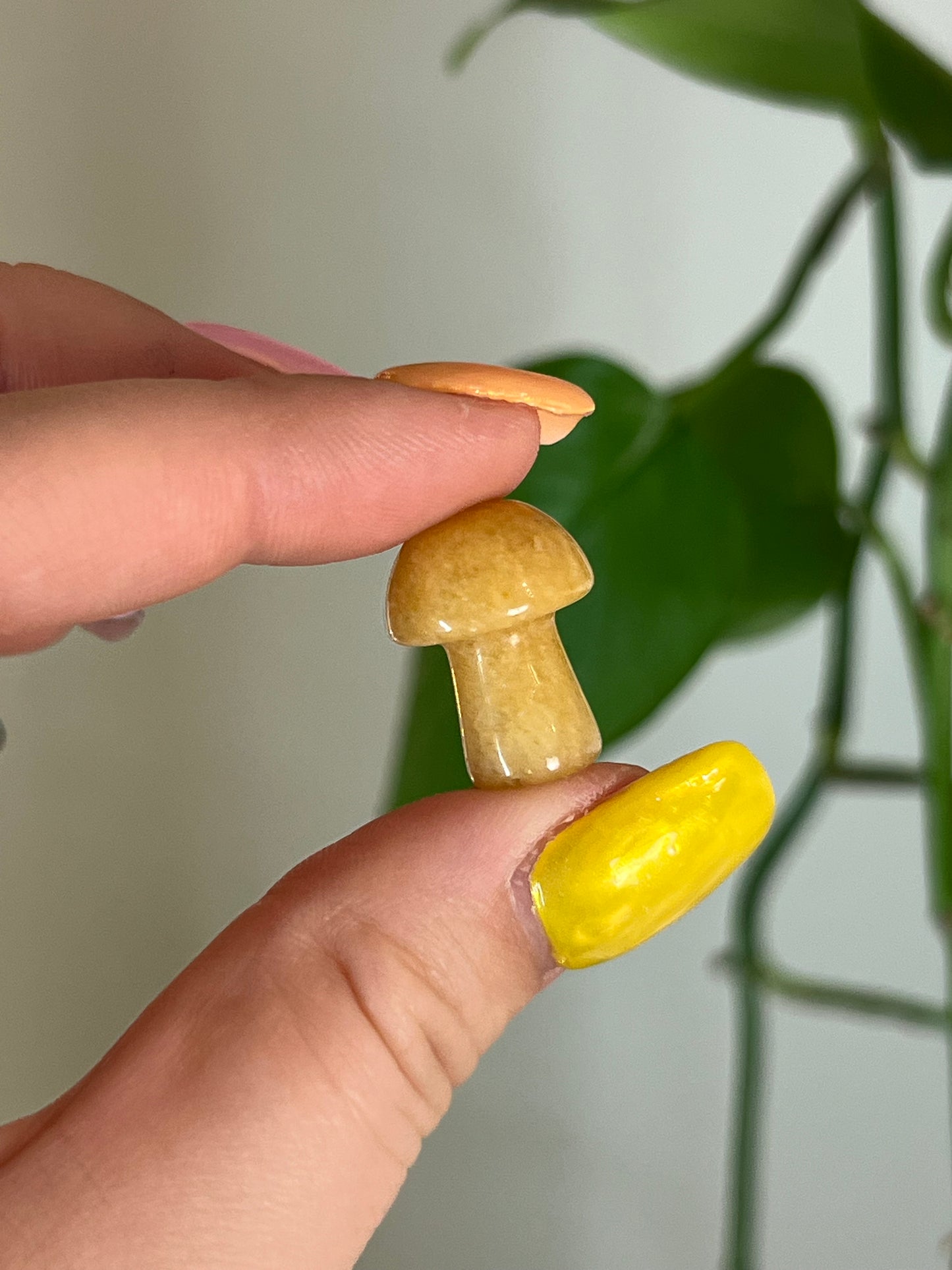 Yellow Aventurine Mini Mushroom