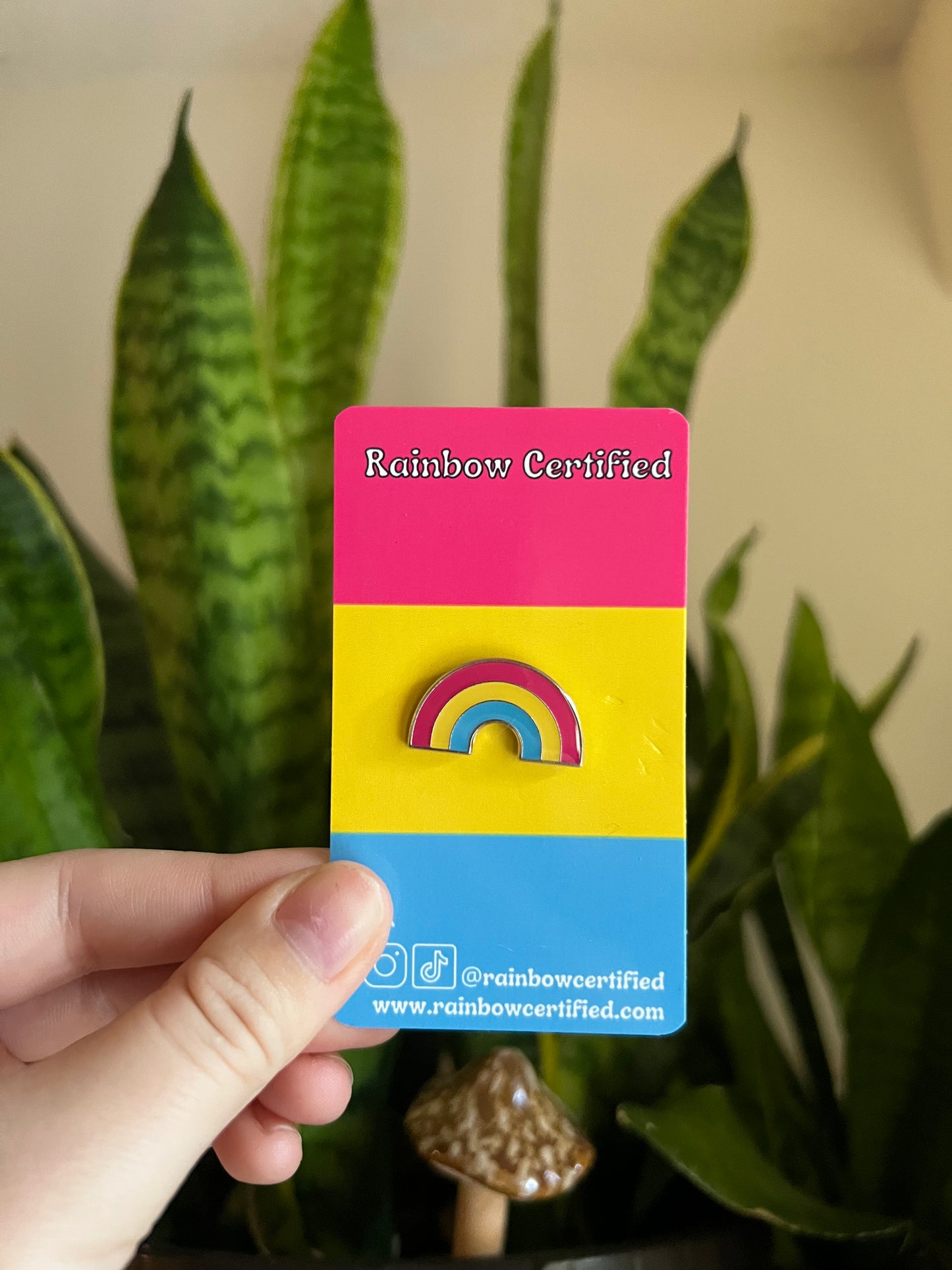 Pansexual Rainbow Pin