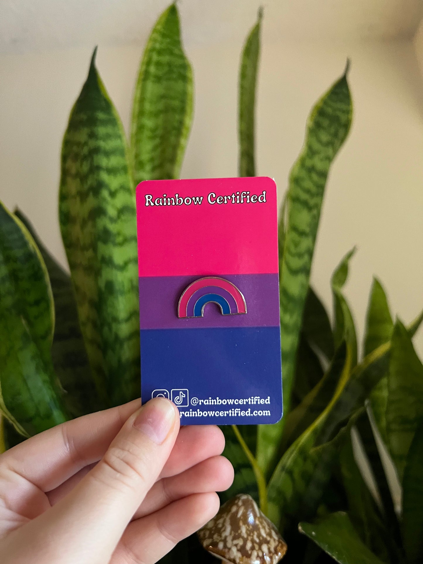 Bisexual Rainbow Pin