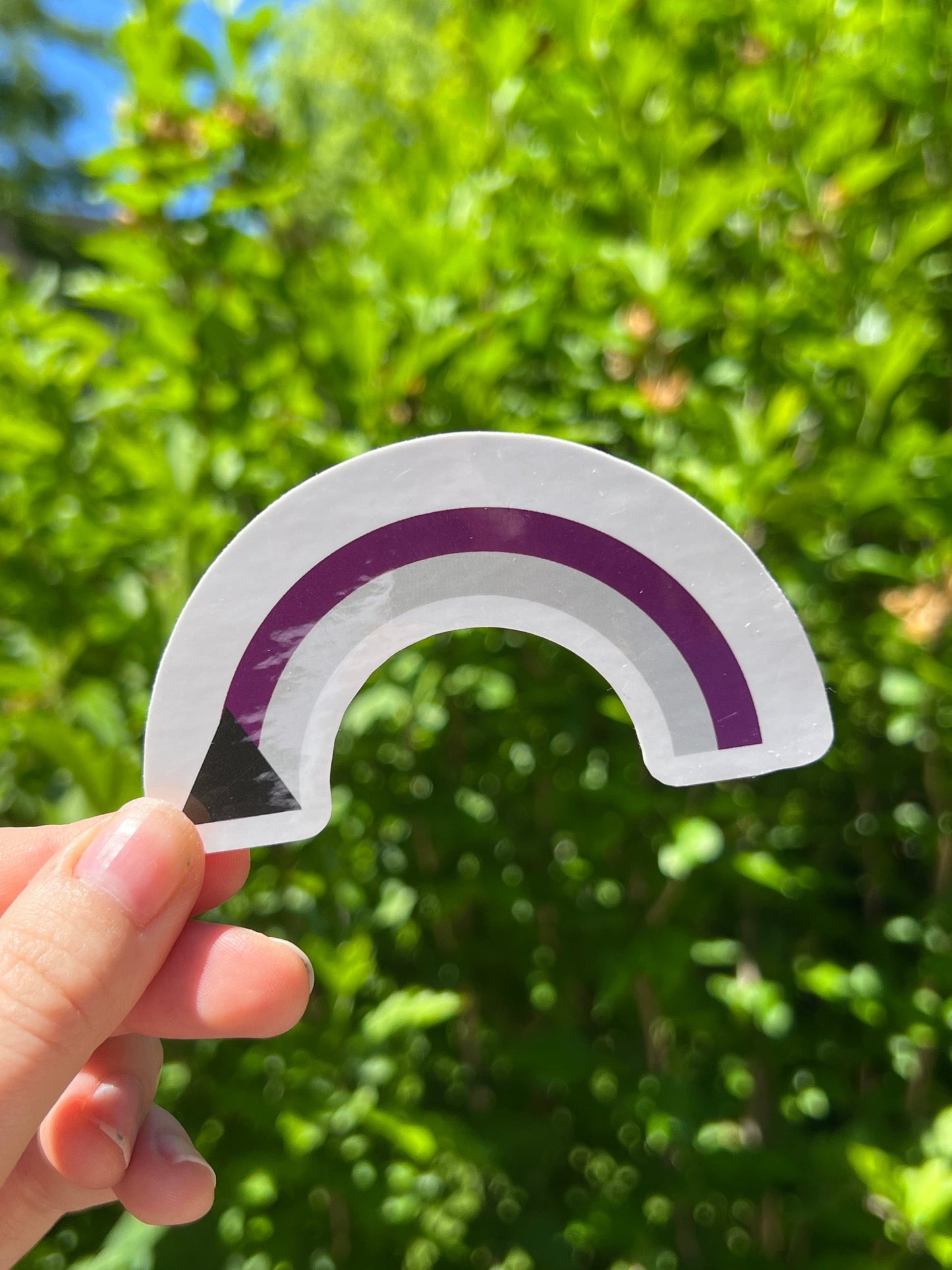 Demisexual Rainbow Sticker