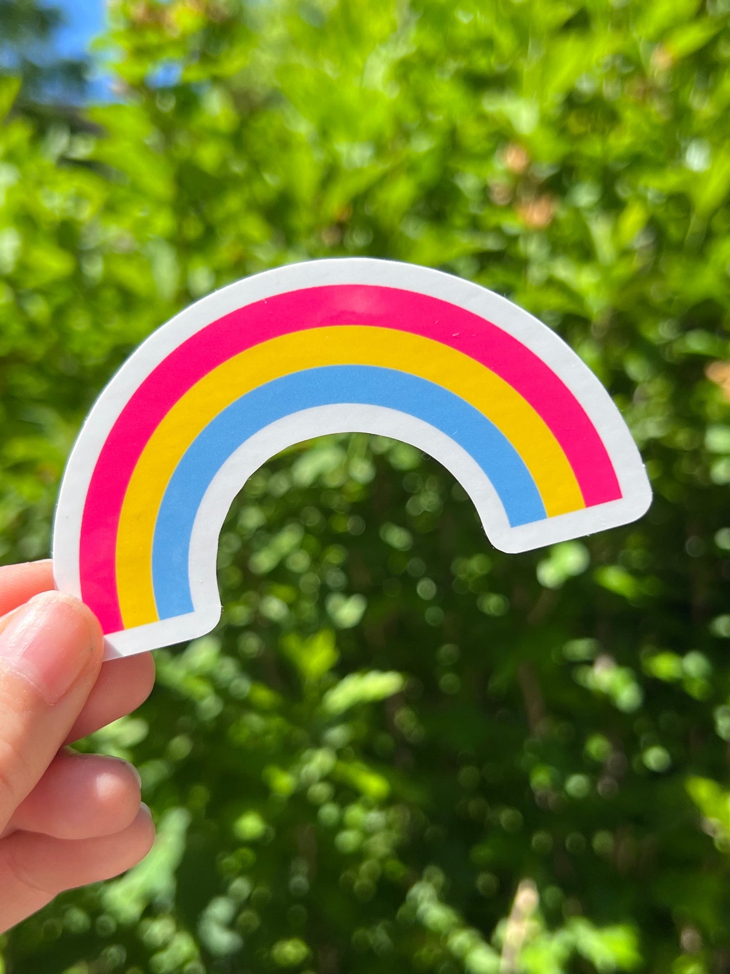 Pansexual Rainbow Sticker