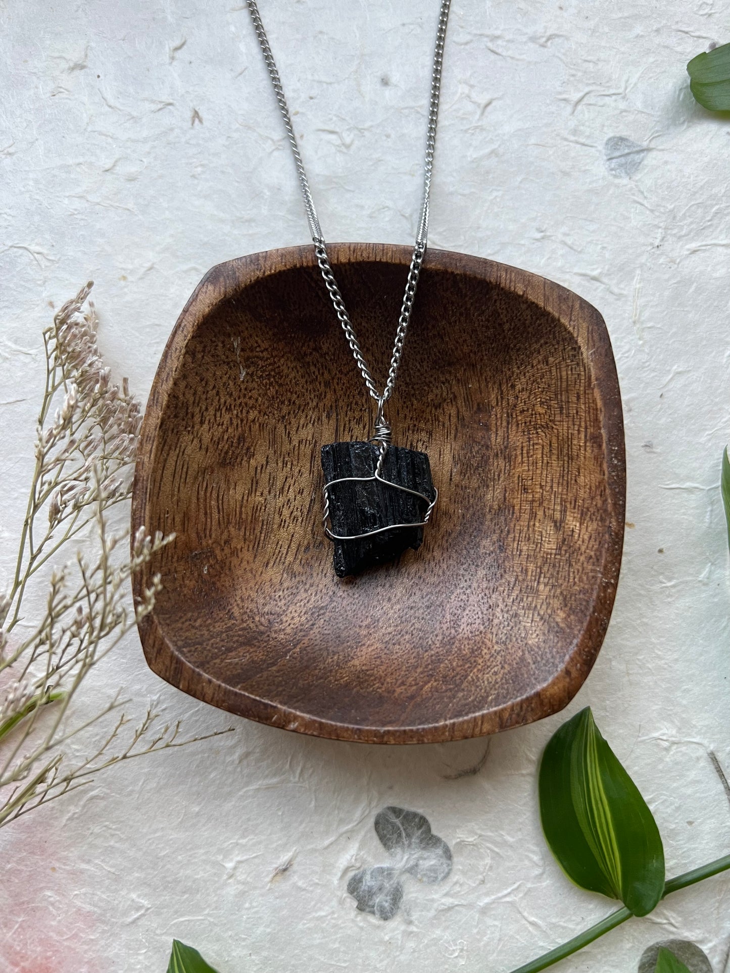 Black Tourmaline Necklace
