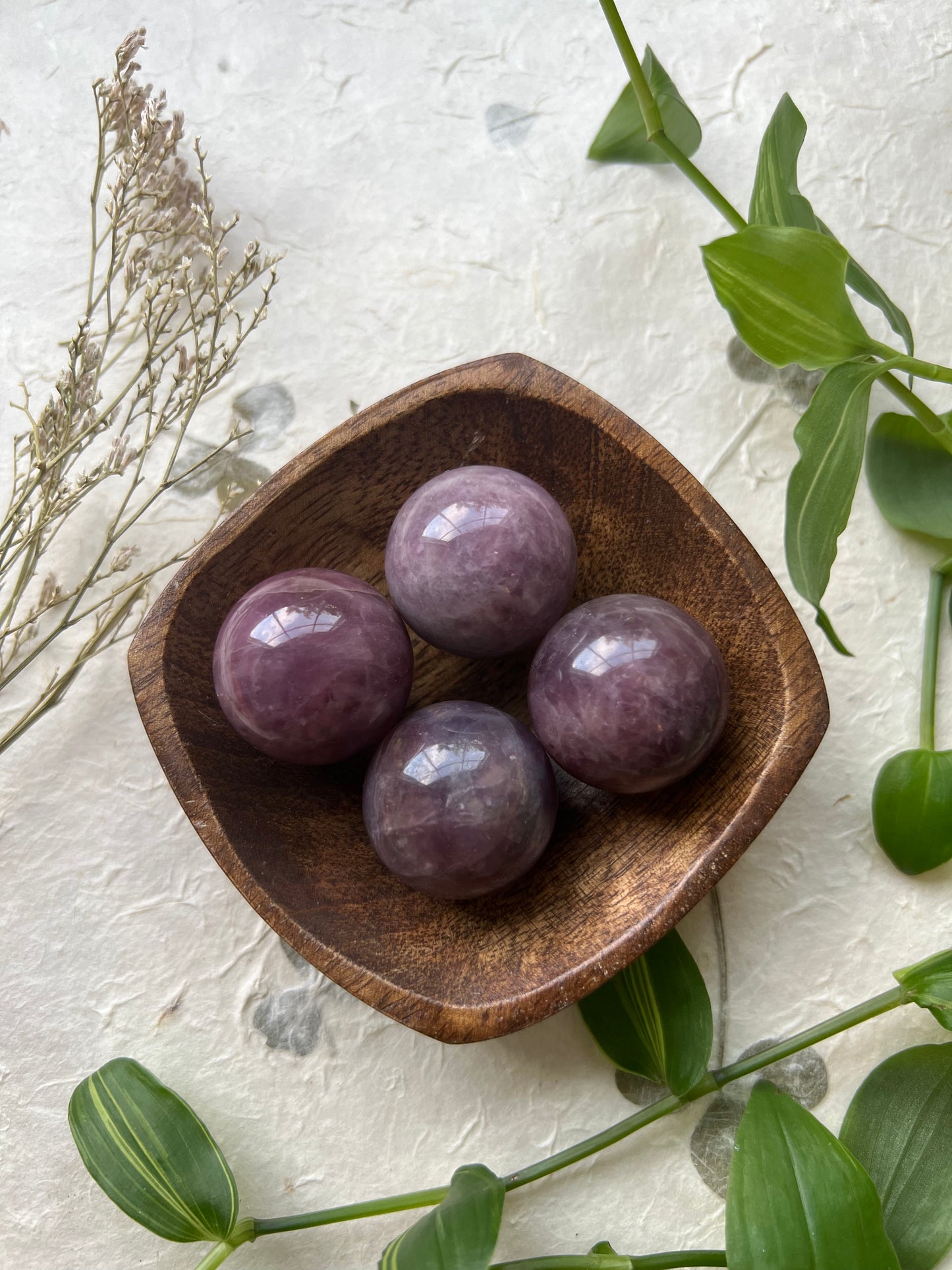 Purple Rose Quartz Sphere