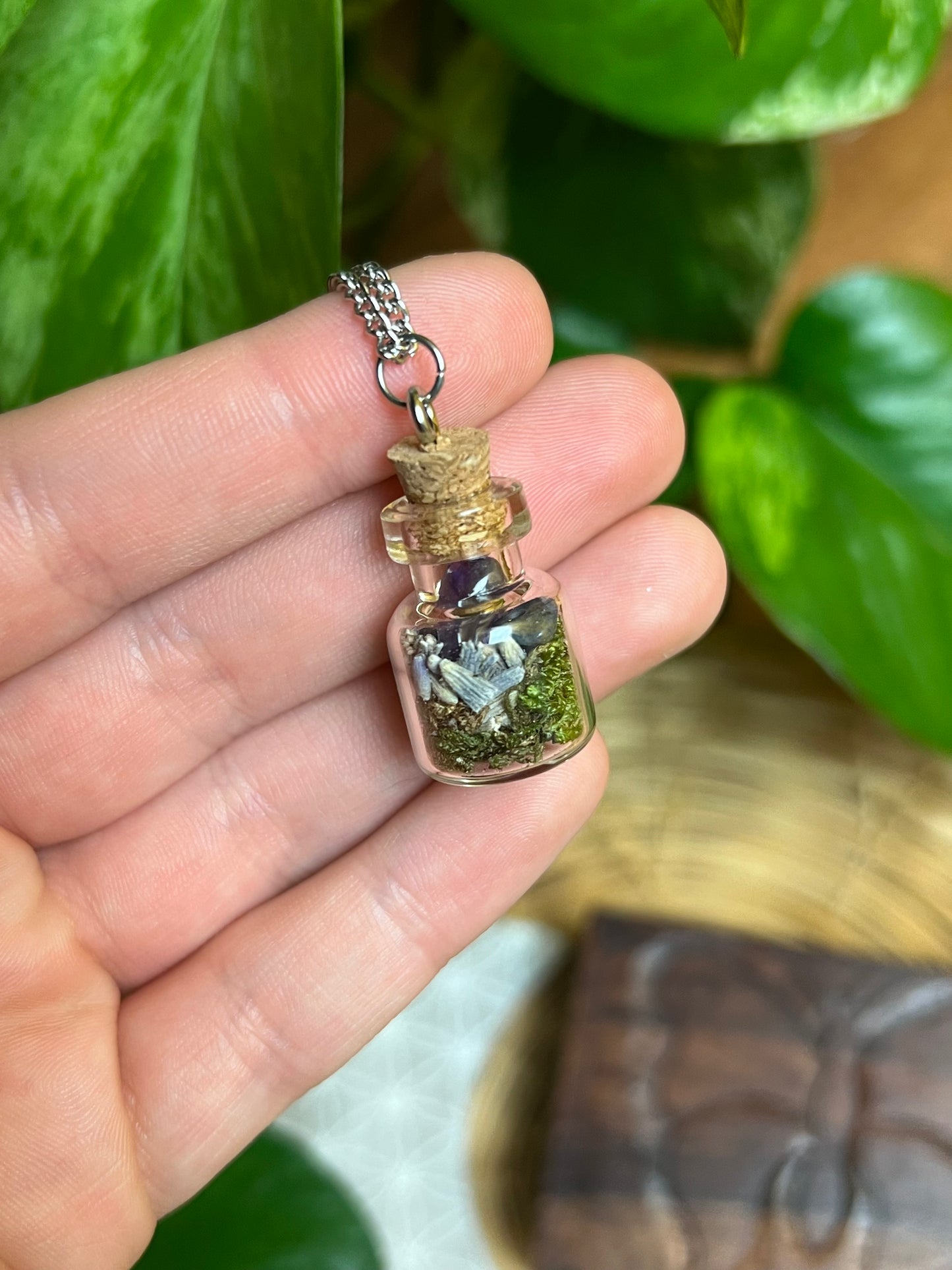 Spell Jar Necklaces