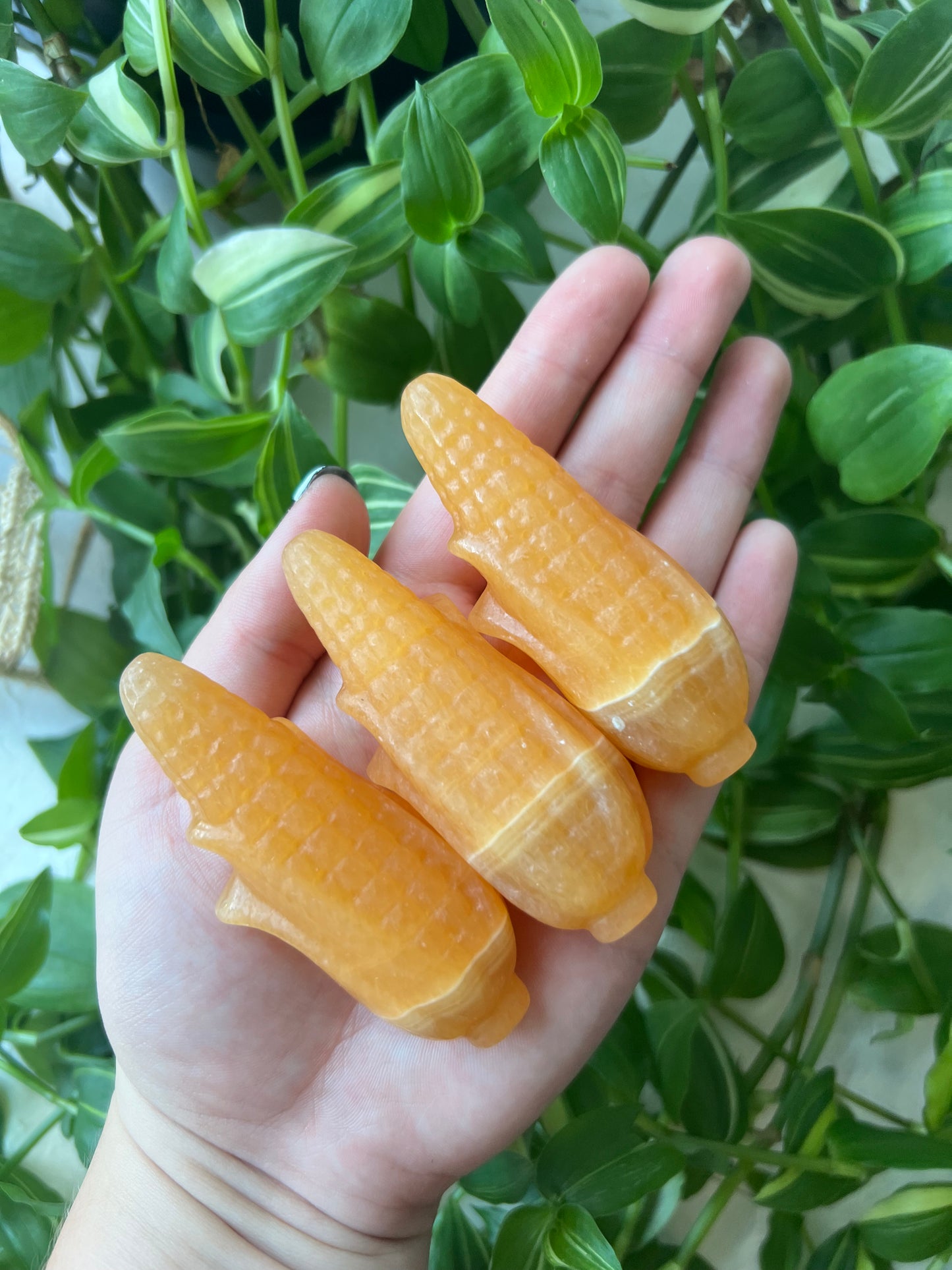 Orange Calcite Corn