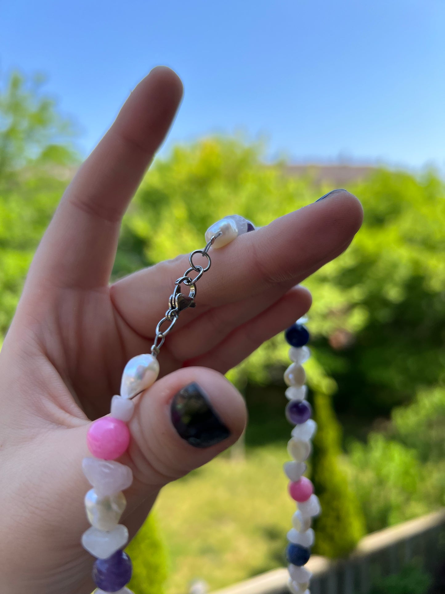 OOAK Bi Punk Siren Necklace