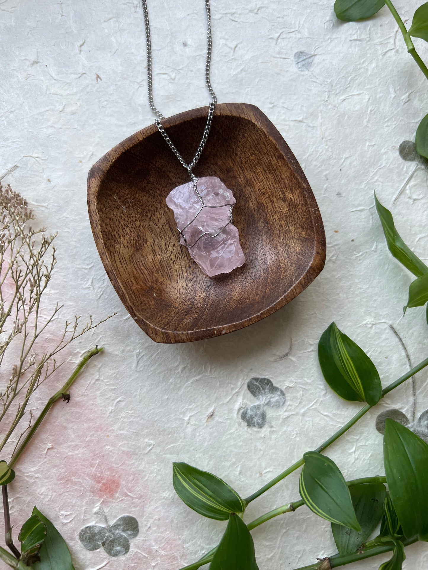 Rose Quartz Necklace