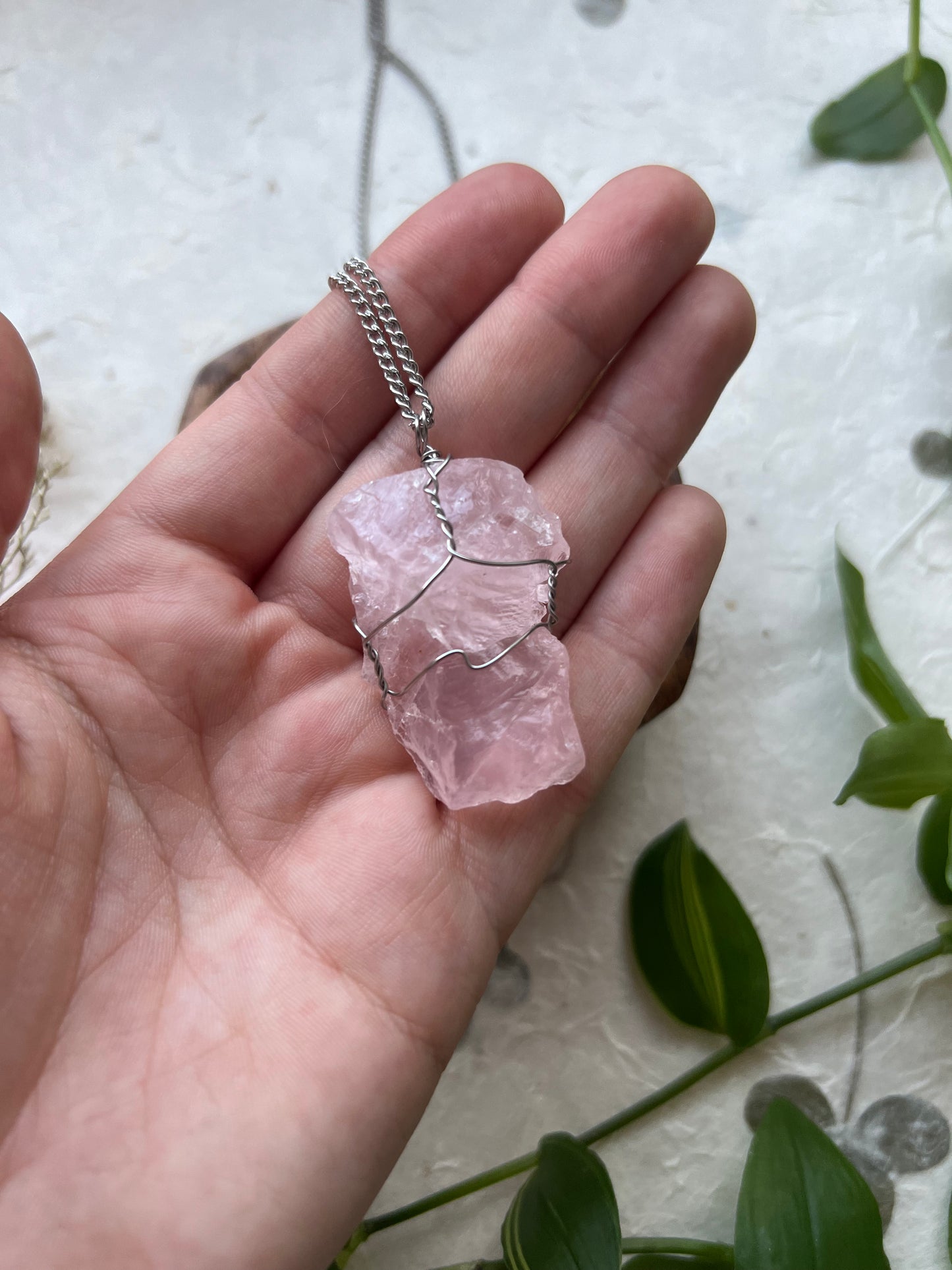 Rose Quartz Necklace