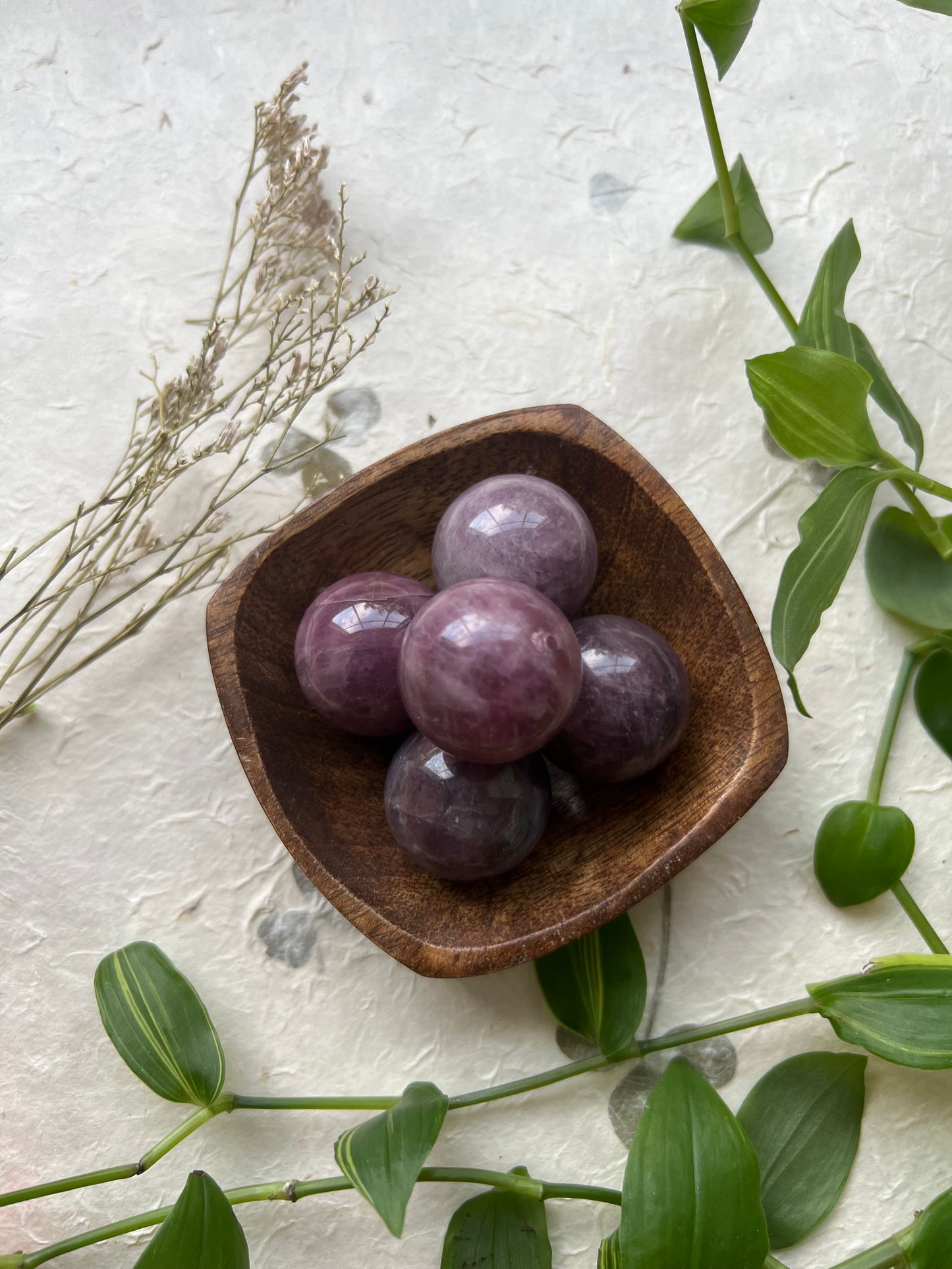 Purple Rose Quartz Sphere