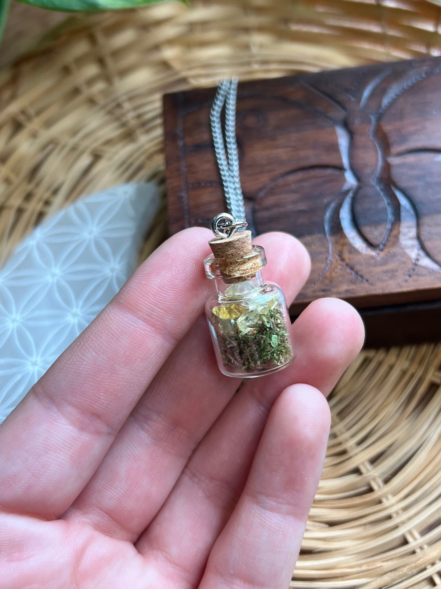 Spell Jar Necklaces