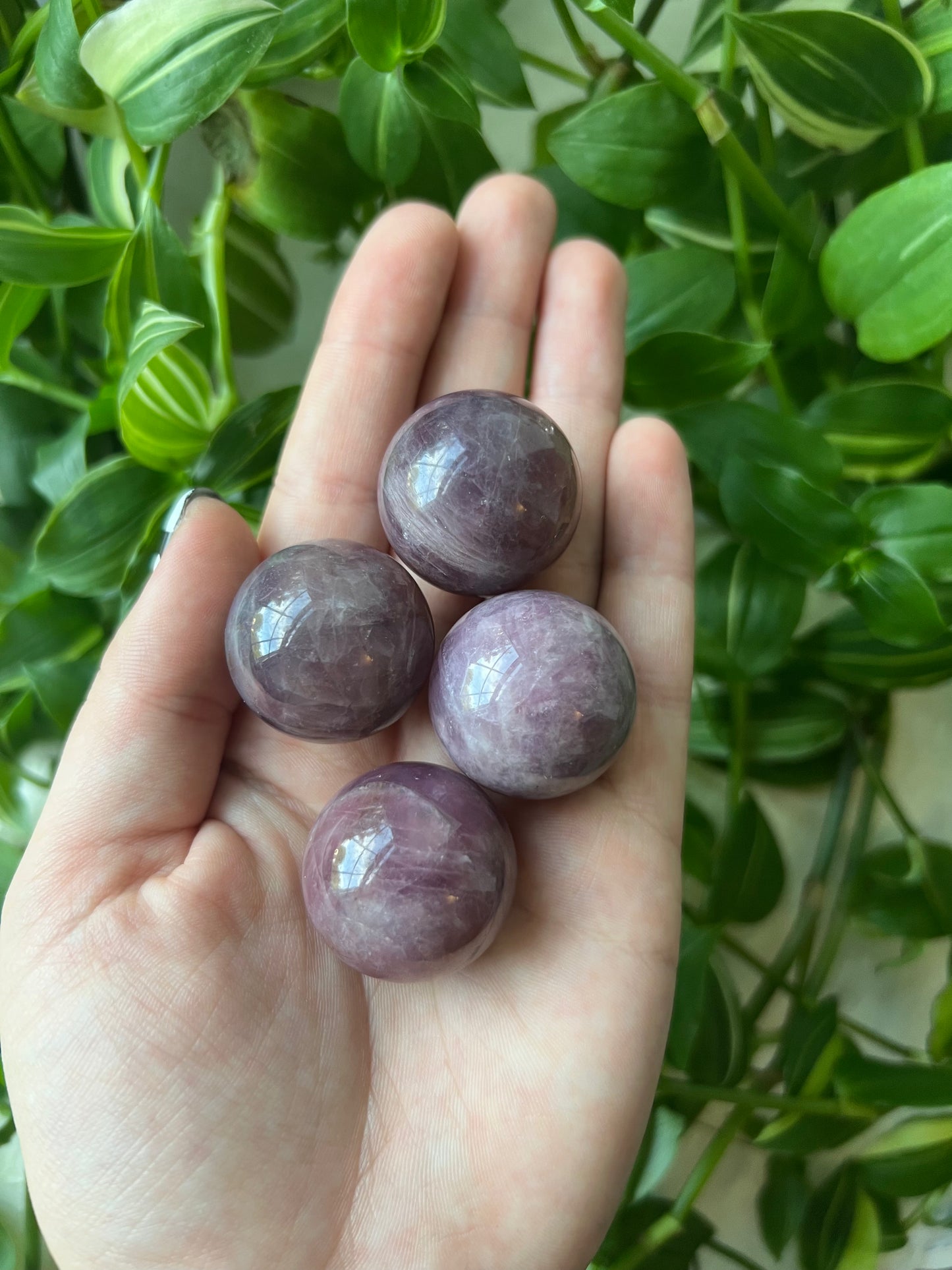 Purple Rose Quartz Sphere