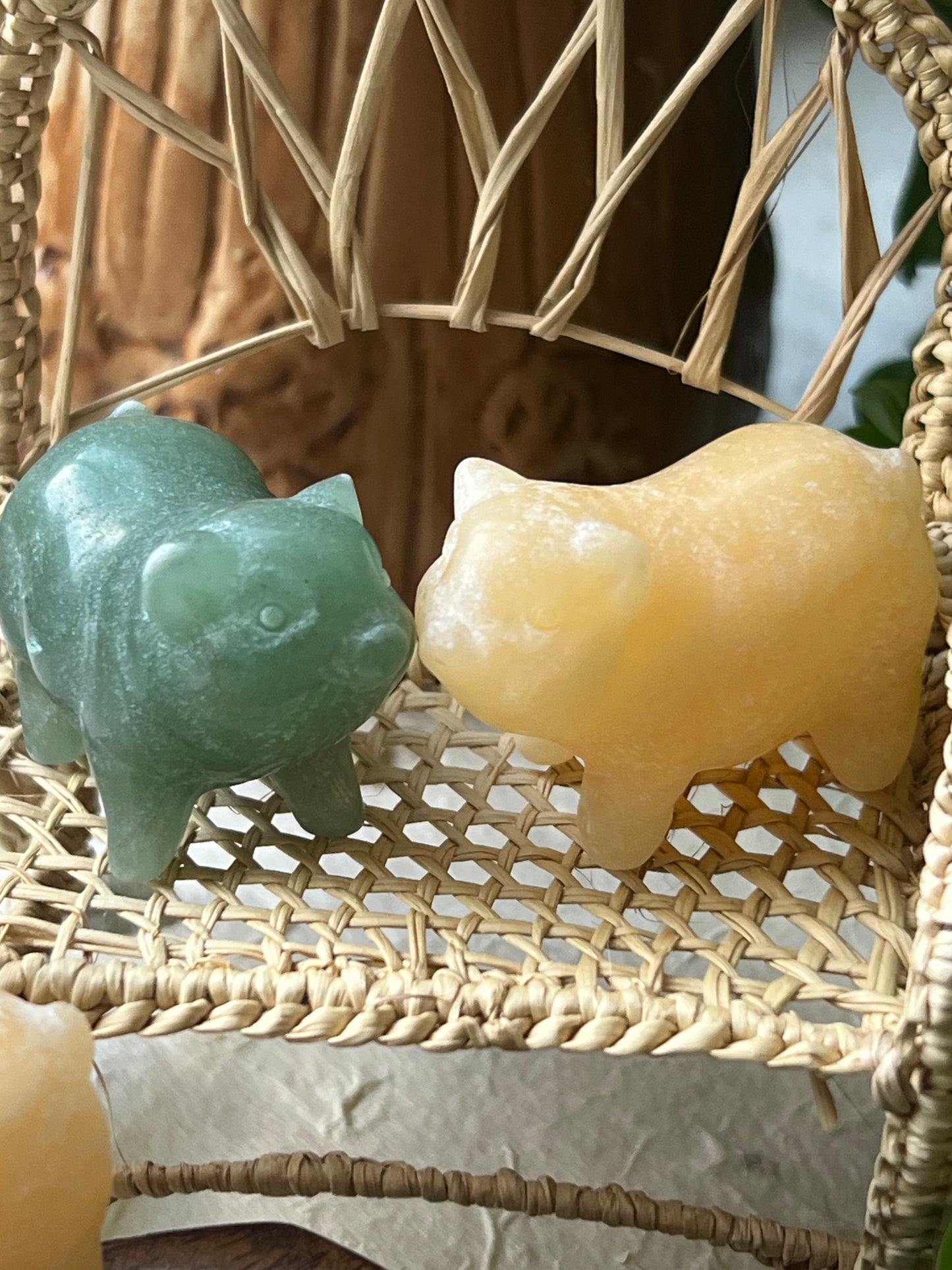 Pig Carvings
