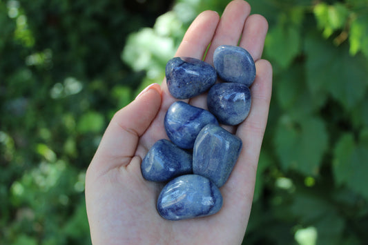 Aventurine bleue (grande taille)