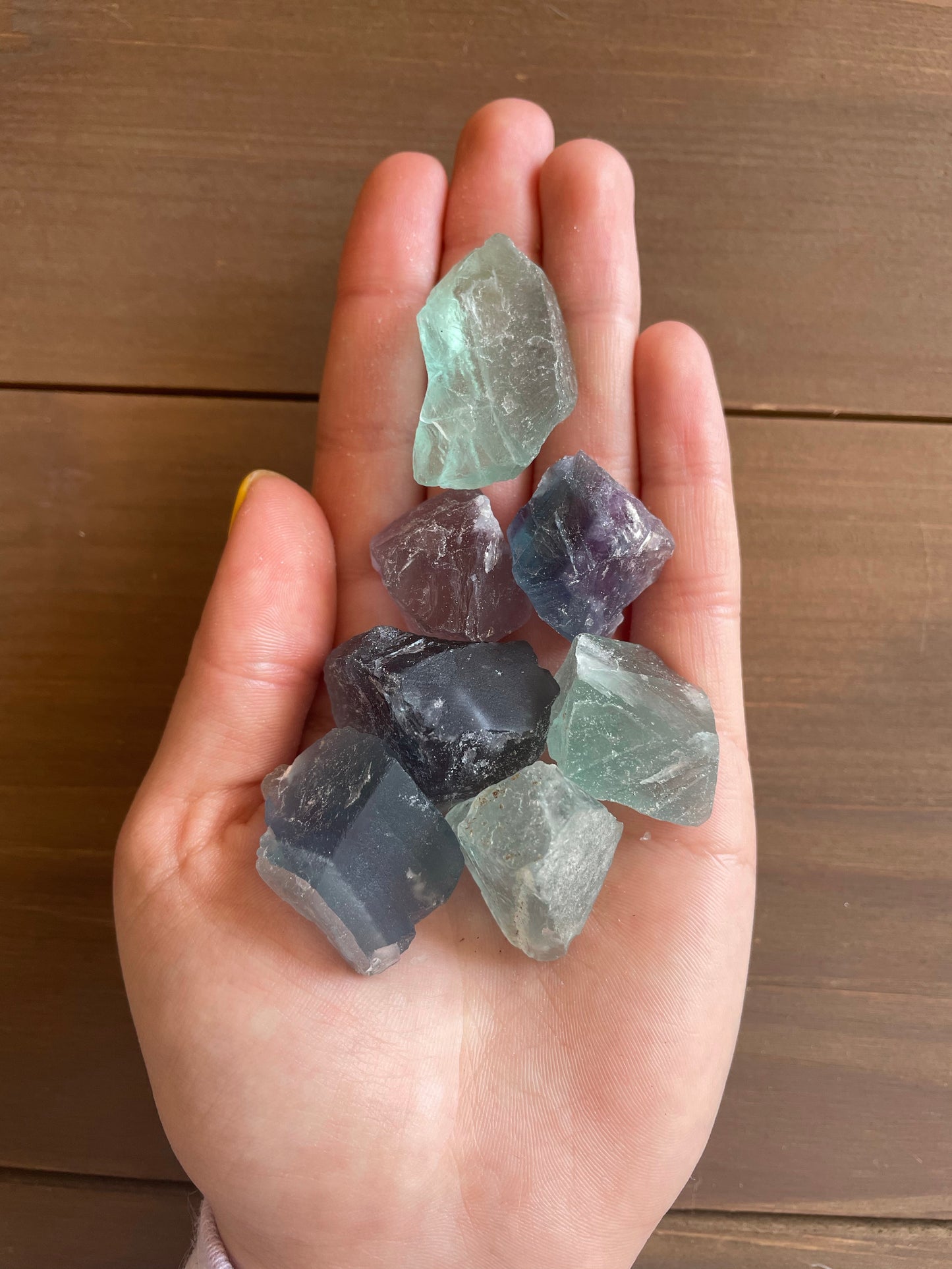 Rainbow Fluorite Raw
