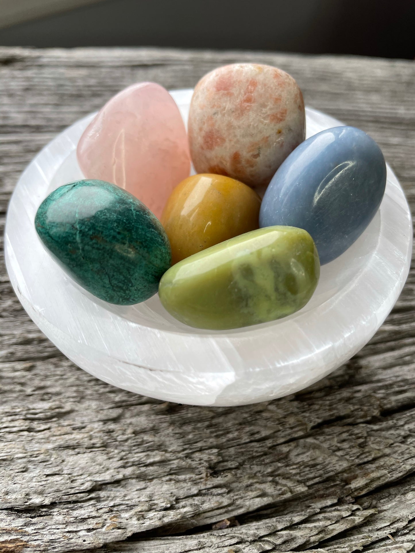 Selenite Satin Spar Bowl