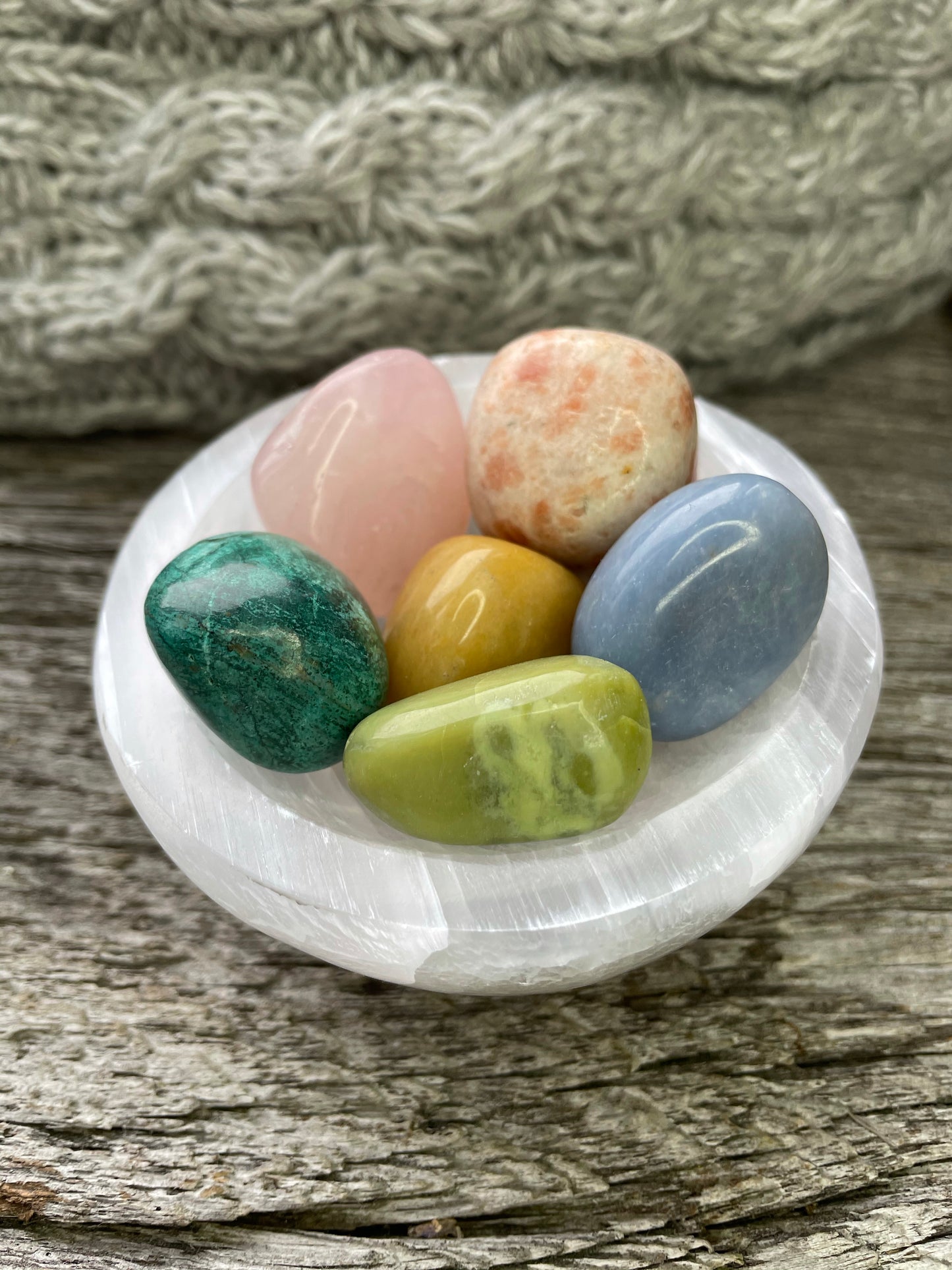 Selenite Satin Spar Bowl