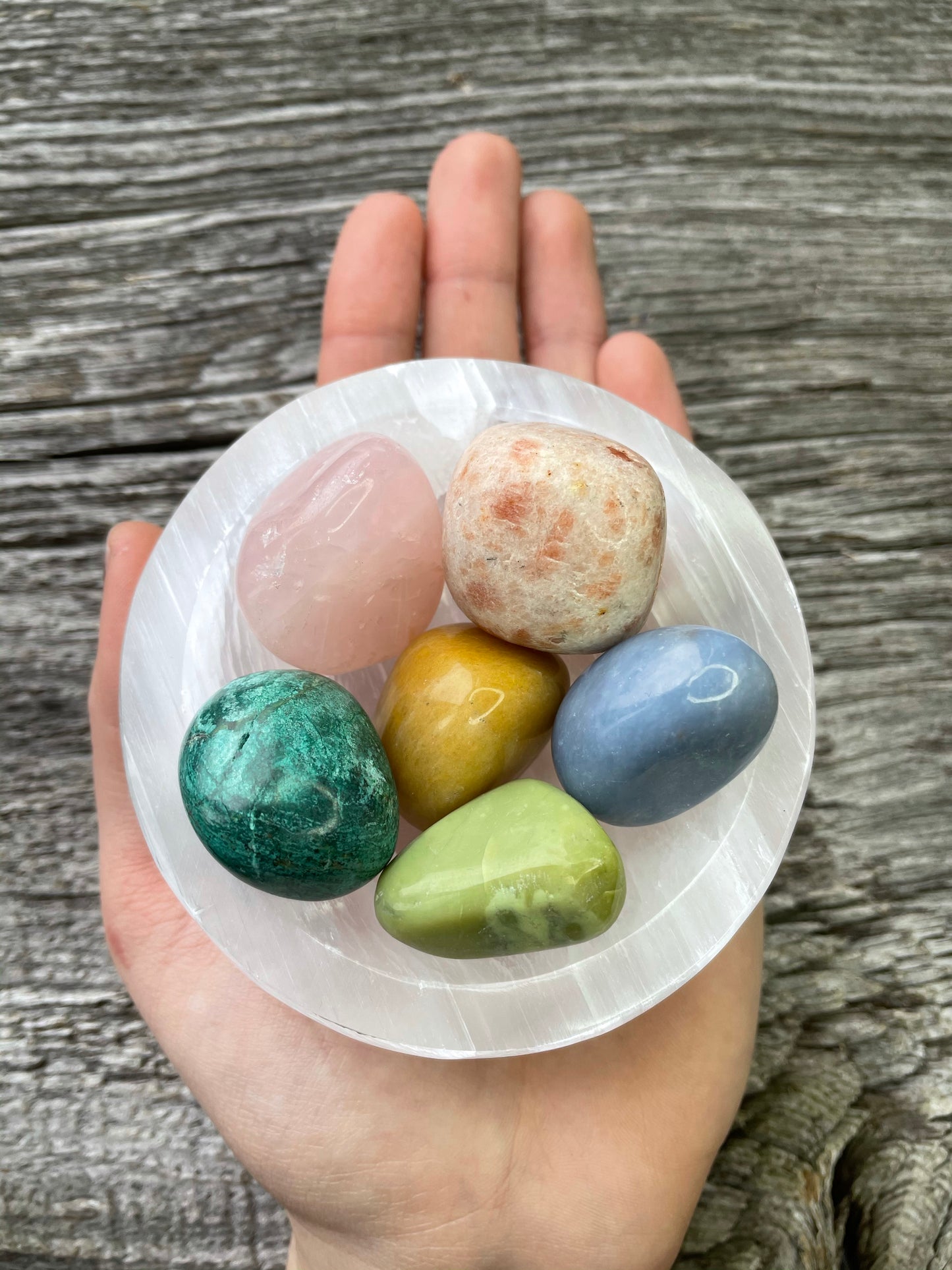 Selenite Satin Spar Bowl