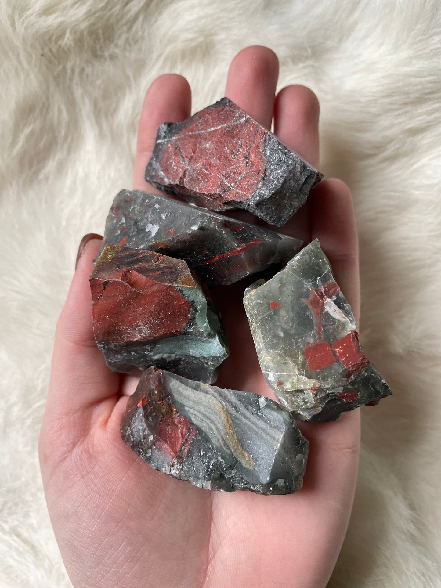 African Bloodstone Raw
