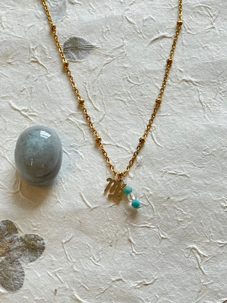 Moon and Stars Necklace