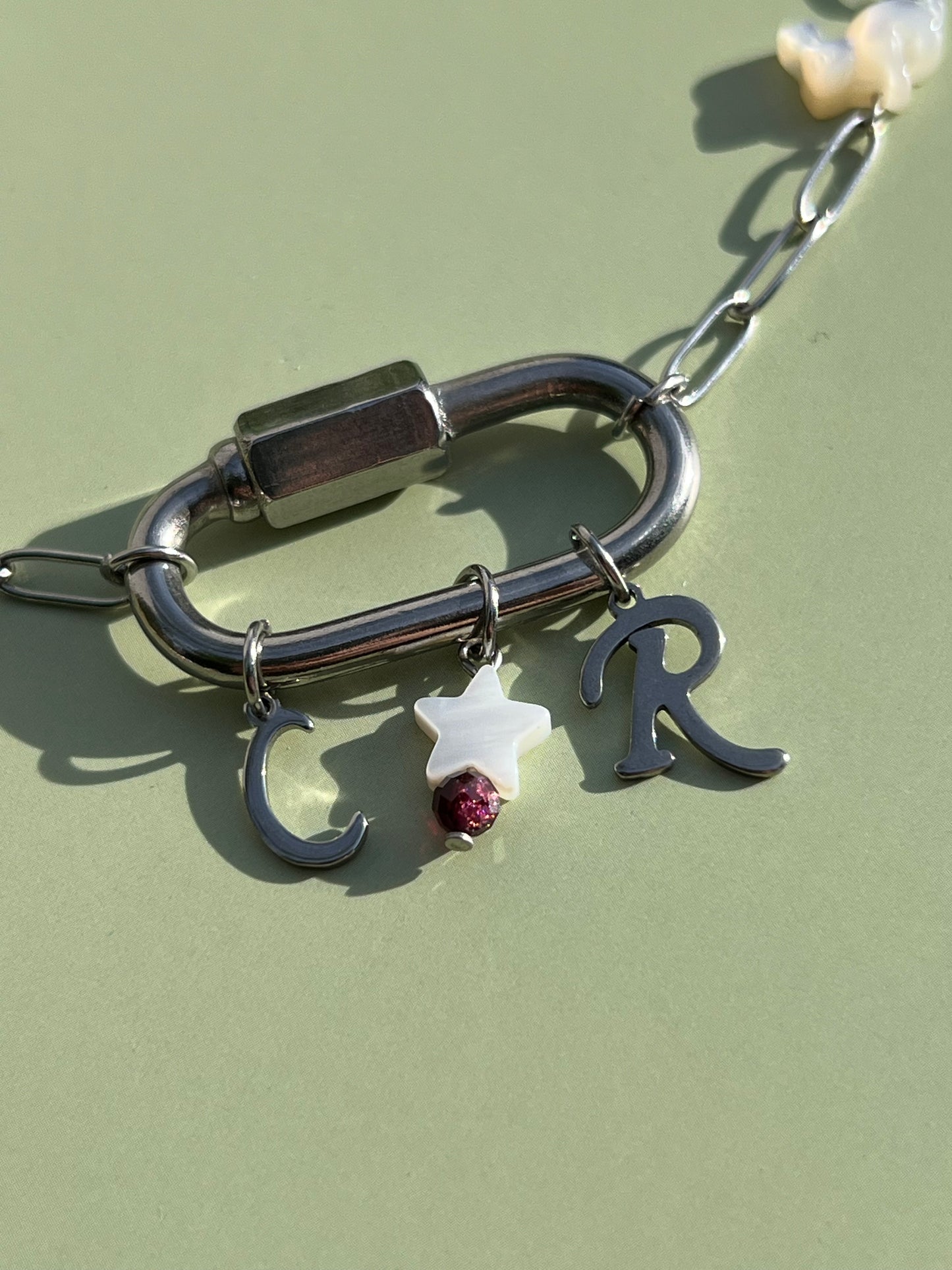 Redwine Supernova 🪄🐇 Chappell Roan Carabiner Charm Necklace