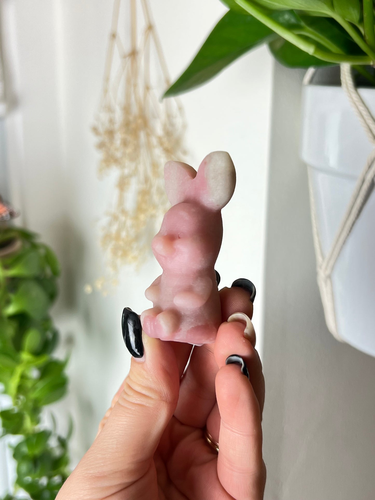 Pink Opal Piggy