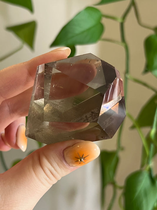Smoky Quartz Gusher - A