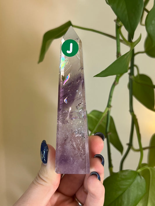 High Quality Phantom Amethyst Tower - J
