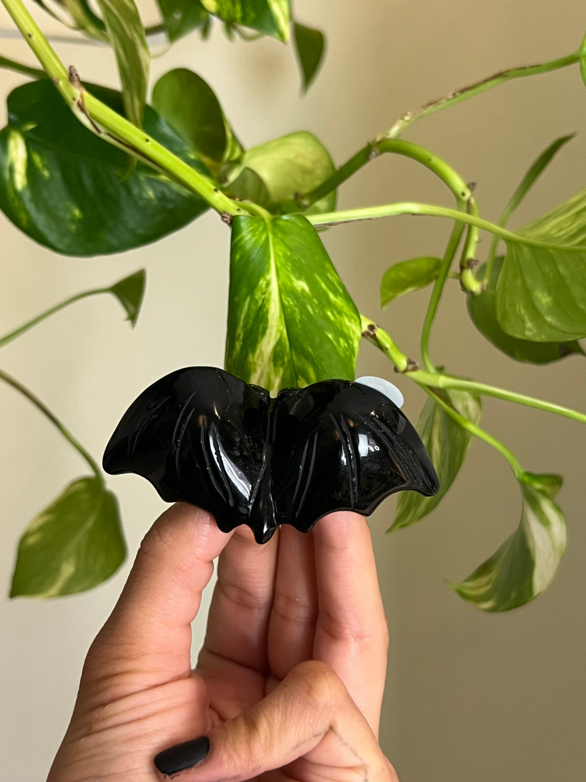 Black Obsidian 3D Bat - 3