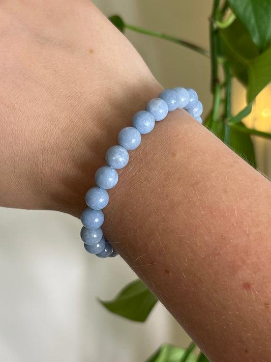 Angelite Bracelet 8mm