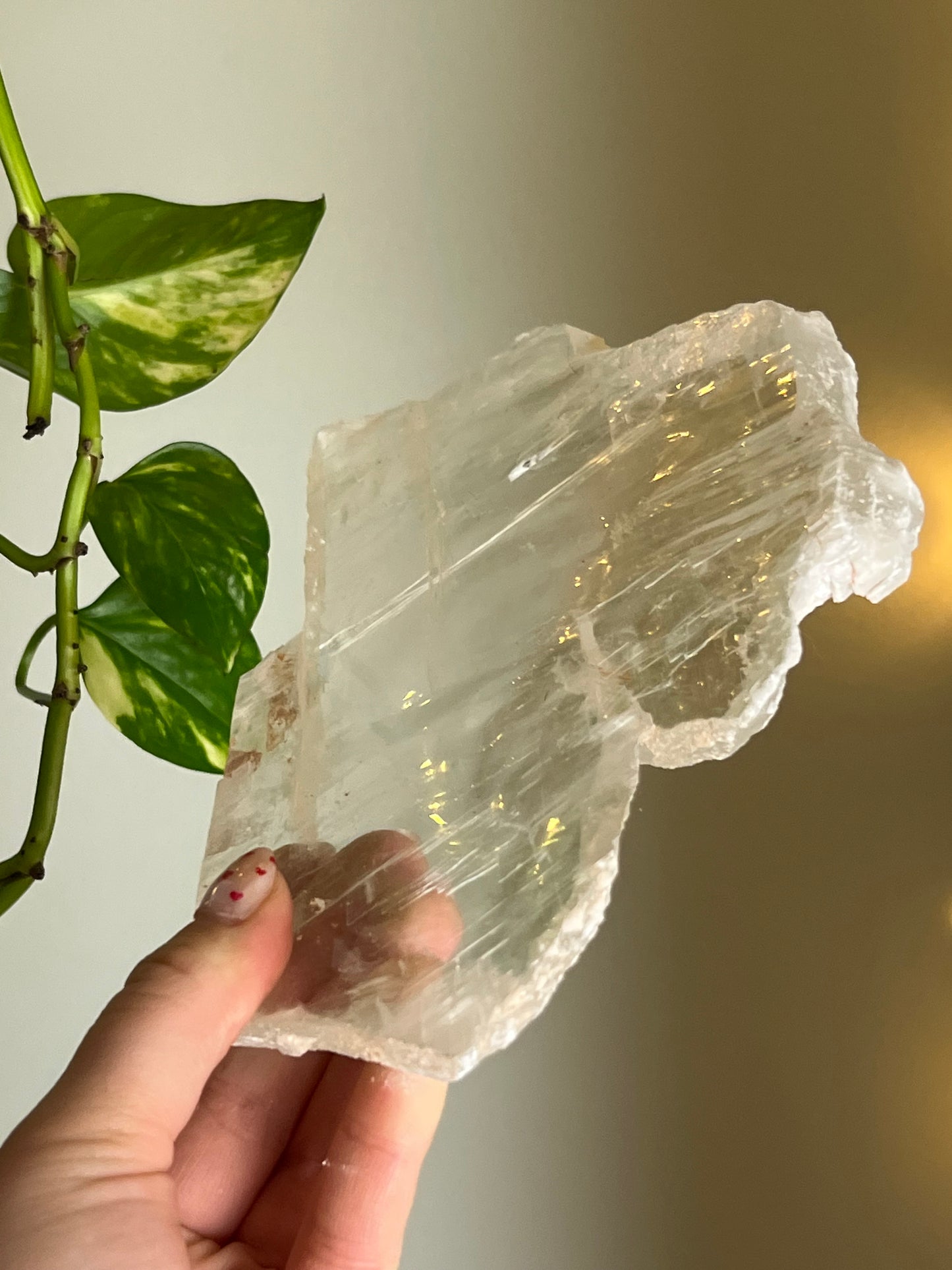 Selenite Slab