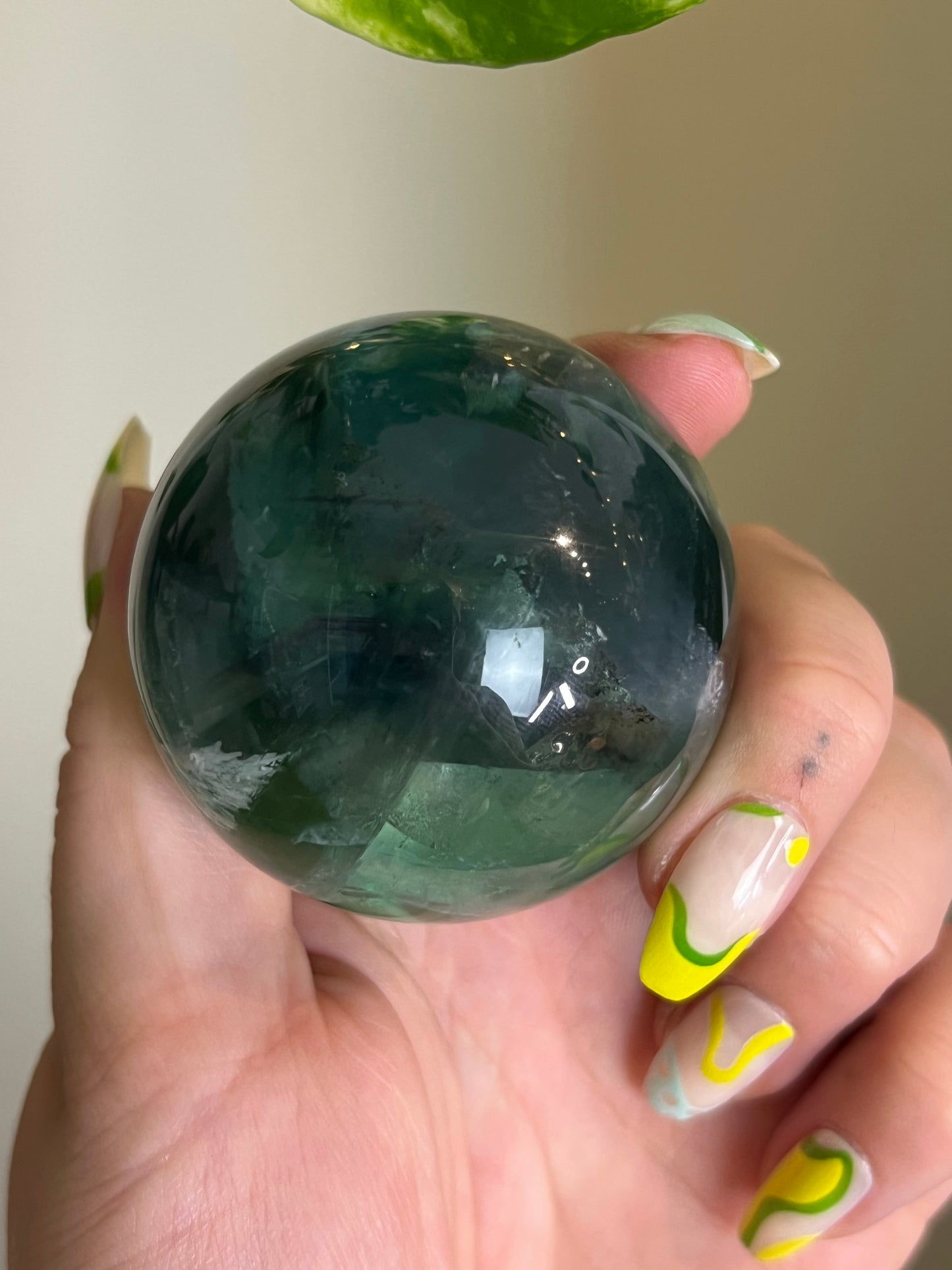 High Quality Fluorite Sphere - A